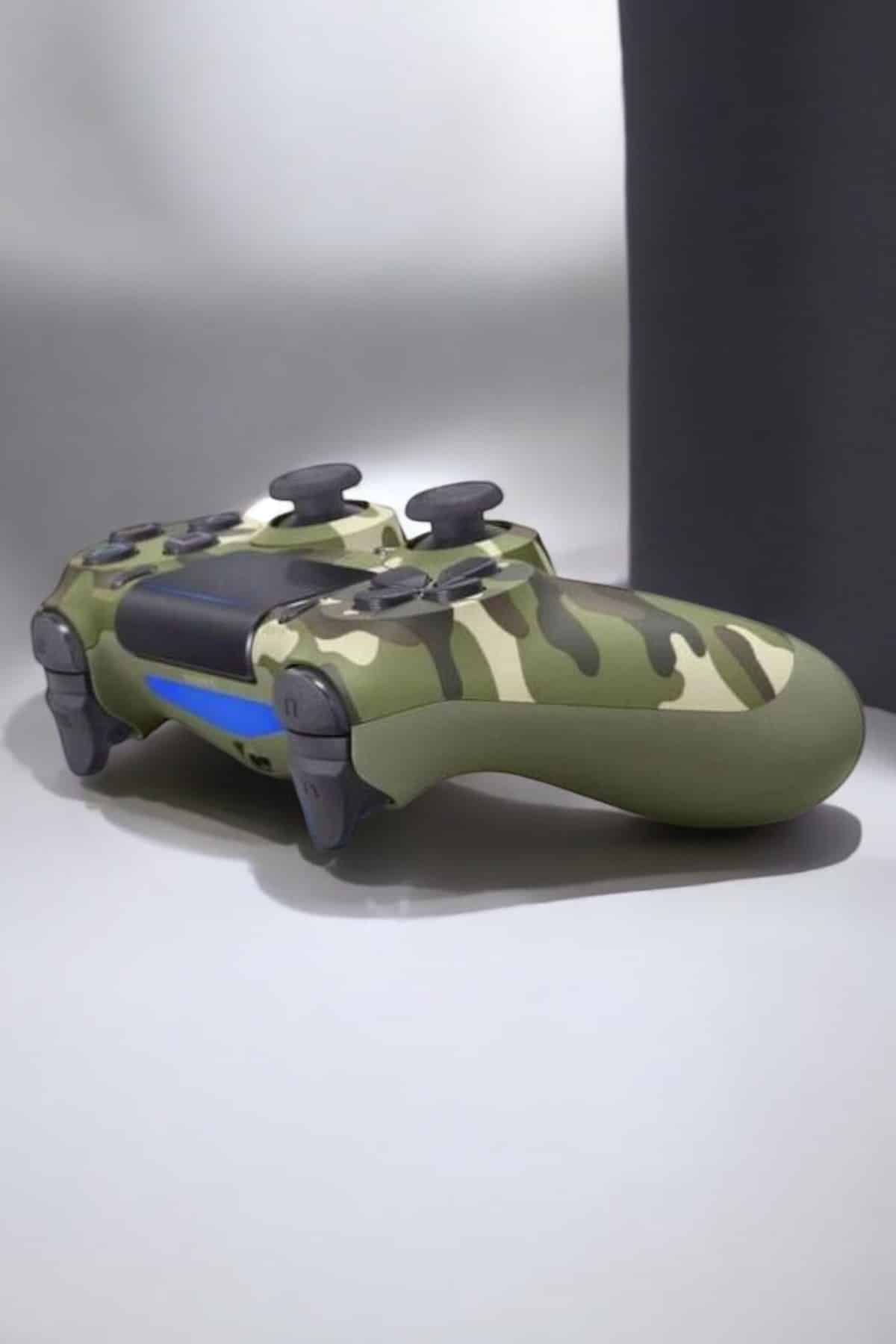 Kamuflaj Desenli Joystick PS4 Oyun Kolu - Bayi Depom