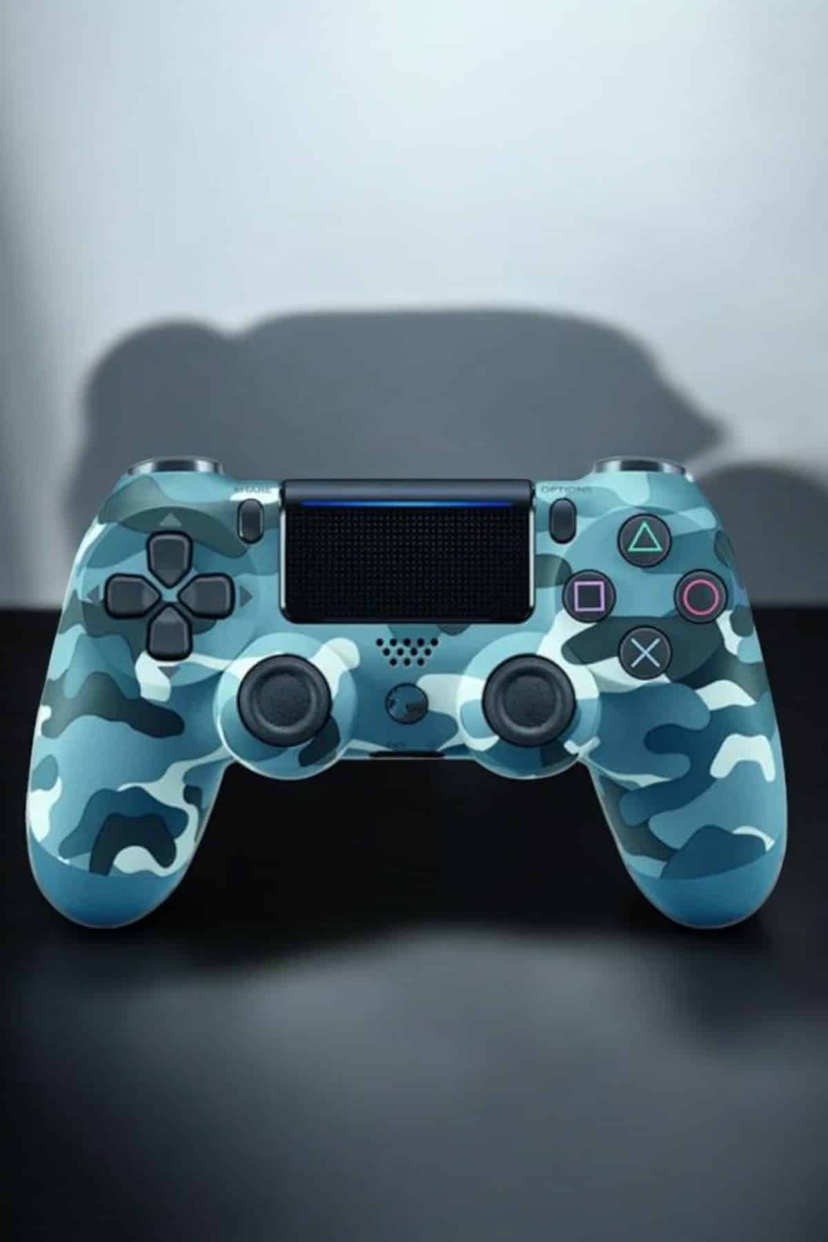 PS4 Oyun Kolu Kamuflaj Desenli Joystick - Bayi Depom PS4 Oyun Kolu Kamuflaj Desenli Joystick - Bayi Depom