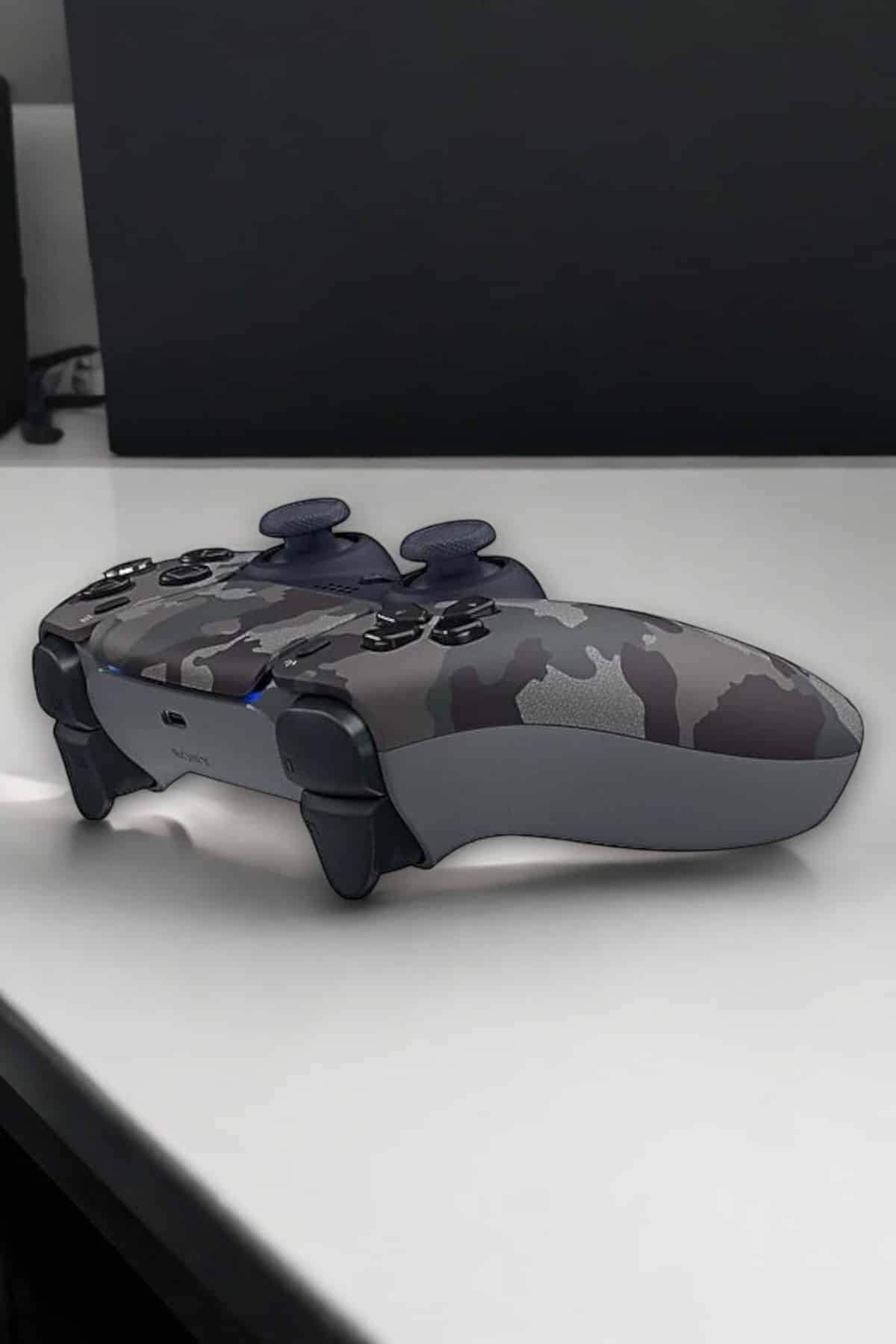 PS4 Oyun Kolu Kamuflaj Desenli Joystick - Bayi Depom