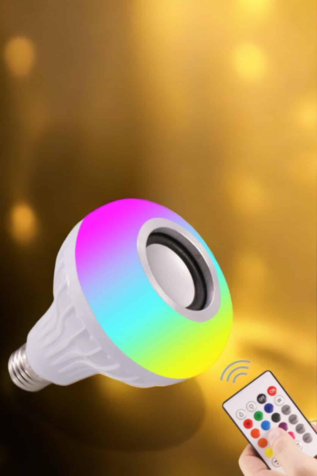 Lamba Led Hoparlör Dayanıklı ve Uzun Ömürlü Bluetooth Hoparlör - Bayi Depom