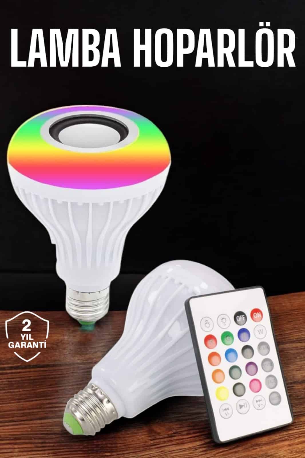 Kablosuz Bluetooth Hoparlör Led Lamba - Bayi Depom Kablosuz Bluetooth Hoparlör Led Lamba - Bayi Depom