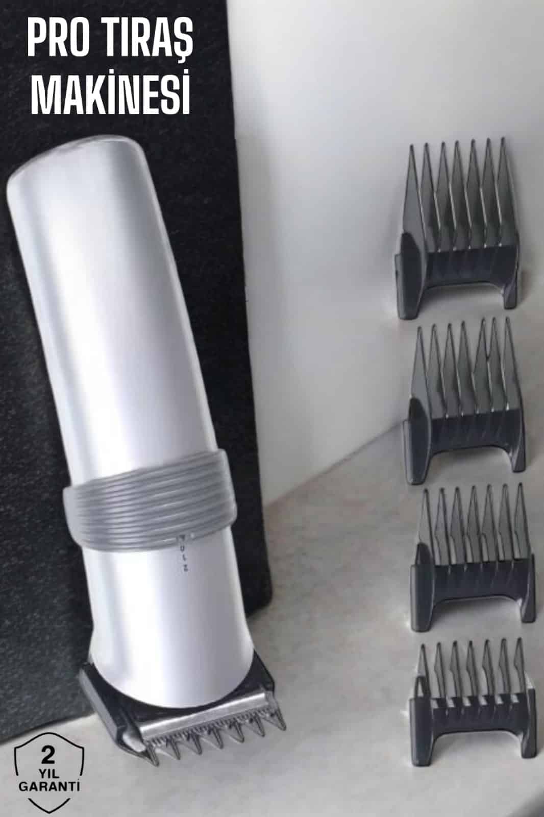 4 Taraklı Profesyonel Şarjlı Saç ve Sakal Kesme Tıraş Makinesi Seti - Bayi Depom 4 Taraklı Profesyonel Şarjlı Saç ve Sakal Kesme Tıraş Makinesi Seti - Bayi Depom