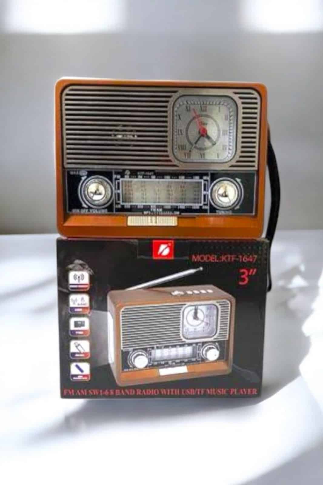 Ahşap Görünümlü Retro Bluetooth Radyo USB,AUX Ve SD Kart Girişli - Bayi Depom Ahşap Görünümlü Retro Bluetooth Radyo USB,AUX Ve SD Kart Girişli - Bayi Depom