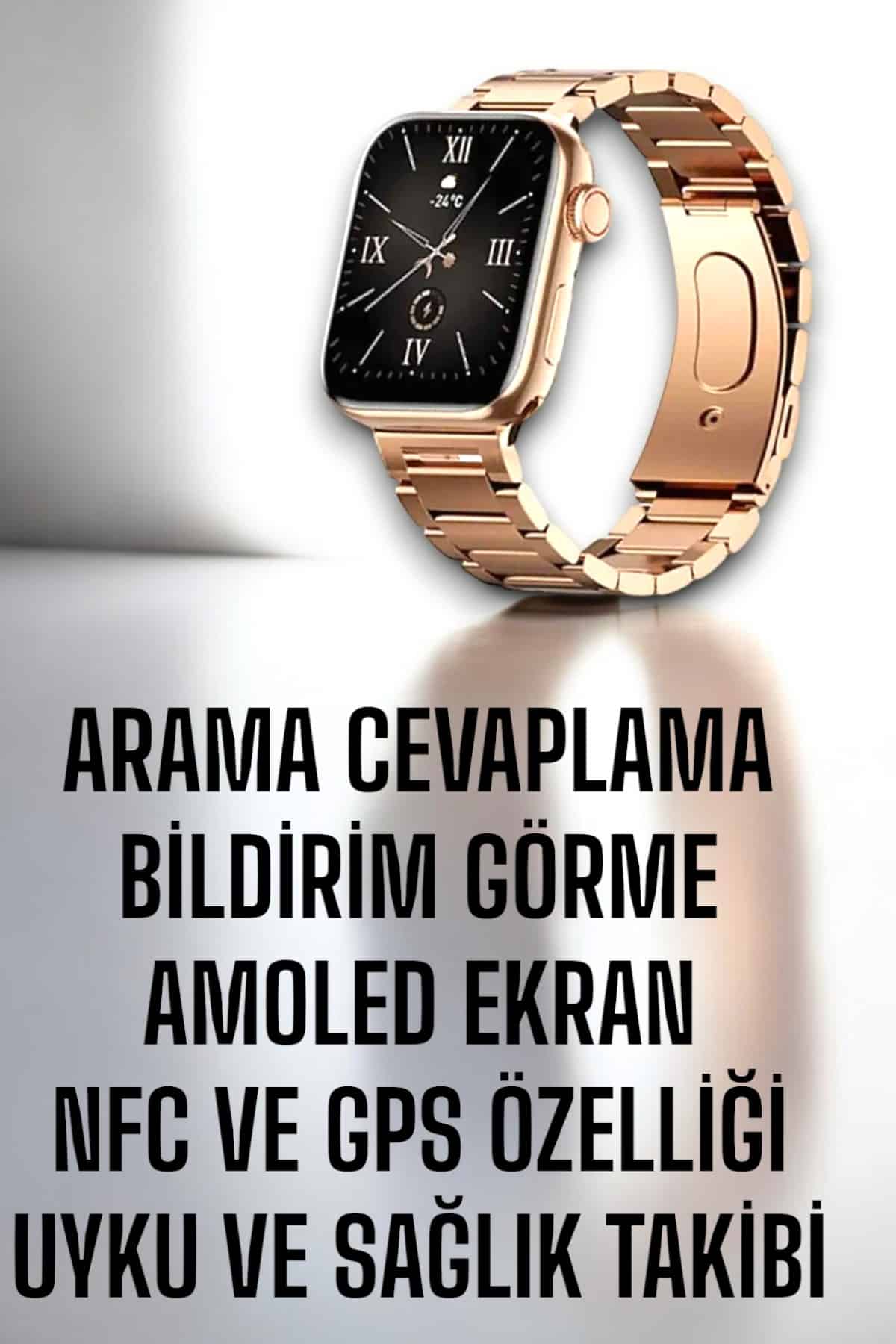 Akıllı Saat Bileklik Hediyeli Uzun Pil Ömrü GPS Takibi - Bayi Depom