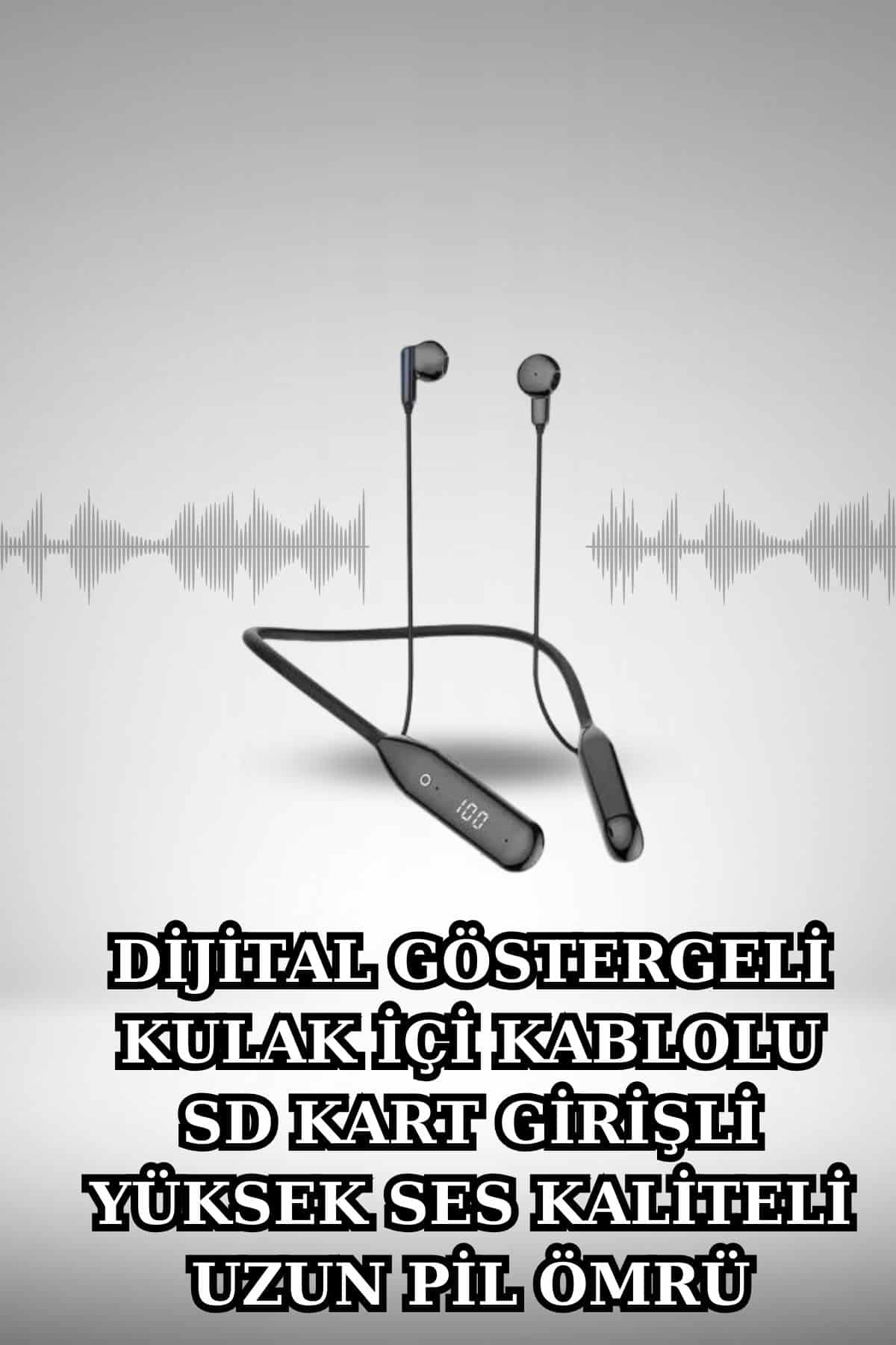 Alarm ve Titreşim Özellikli Akıllı Saat ve Mikrofonlu Kablolu Bluetooth Kulaklık 60 Saat - Bayi Depom Alarm ve Titreşim Özellikli Akıllı Saat ve Mikrofonlu Kablolu Bluetooth Kulaklık 60 Saat - Bayi Depom