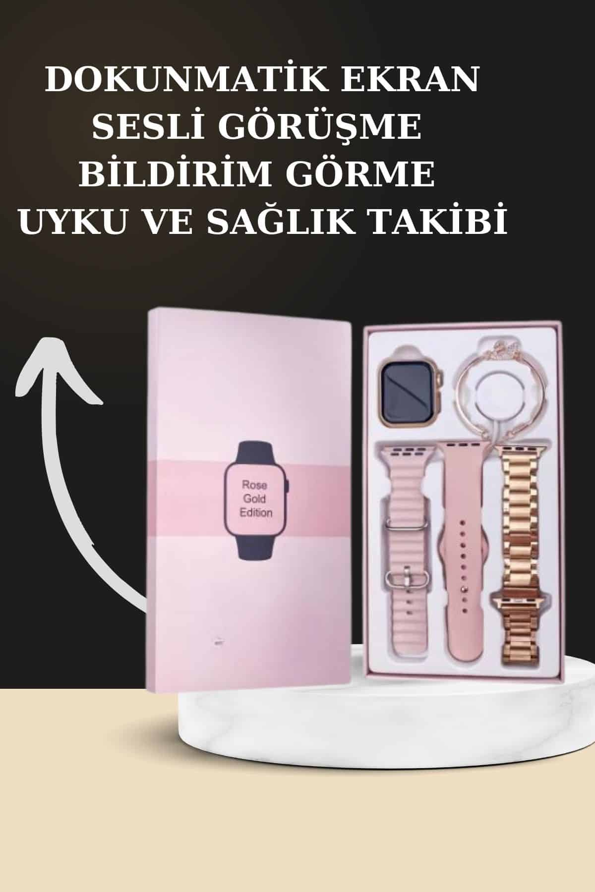 Yeni Nesil Kaliteli Akıllı Saat ve Kablosuz Bluetooth Kulaklık Yüksek Ses Kaliteli - Bayi Depom Yeni Nesil Kaliteli Akıllı Saat ve Kablosuz Bluetooth Kulaklık Yüksek Ses Kaliteli - Bayi Depom