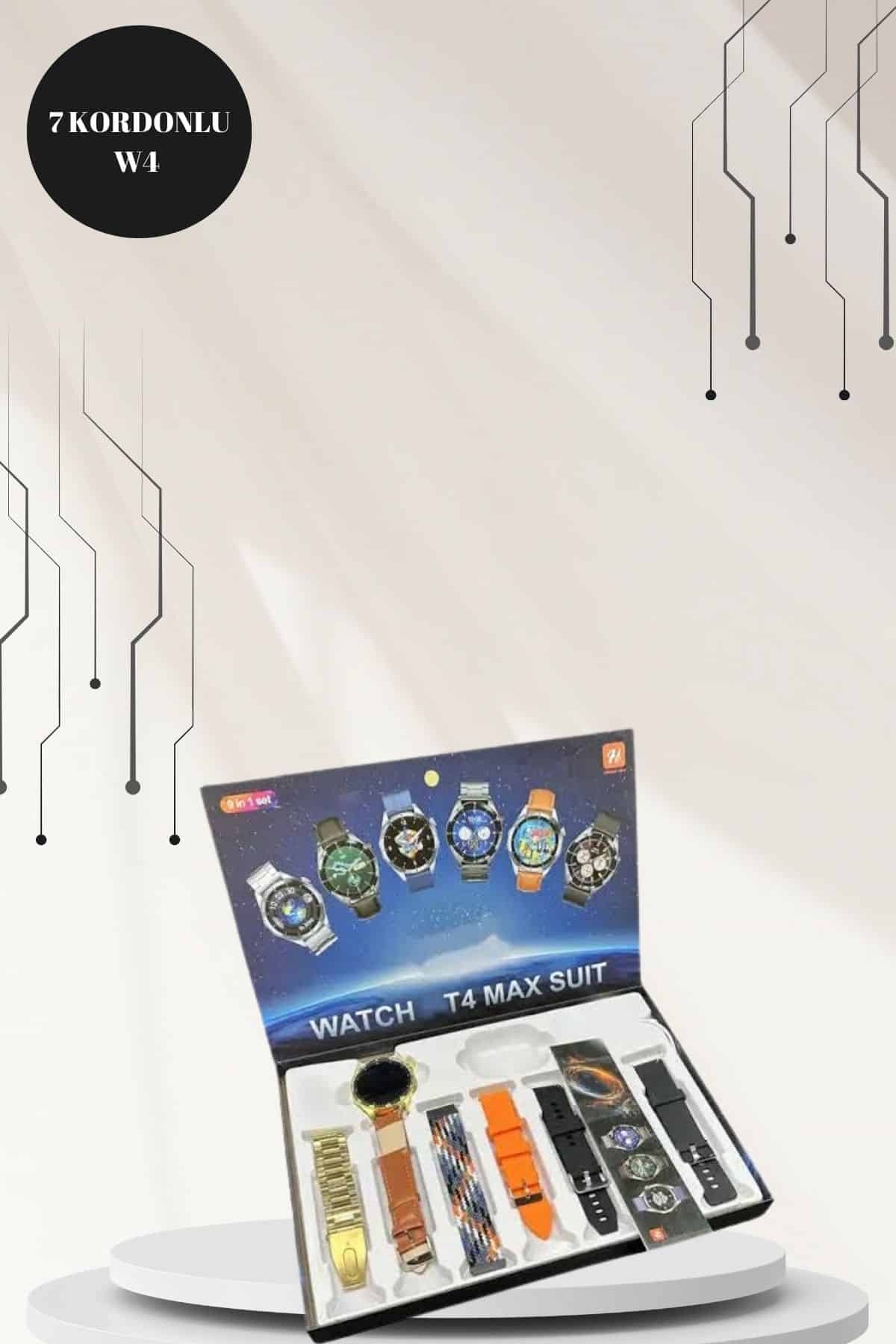 Powerbank Bluetooth Kulaklık Ve Akıllı Saat 7 Kordonlu Metal Kordon Plastik Kordon - Bayi Depom
