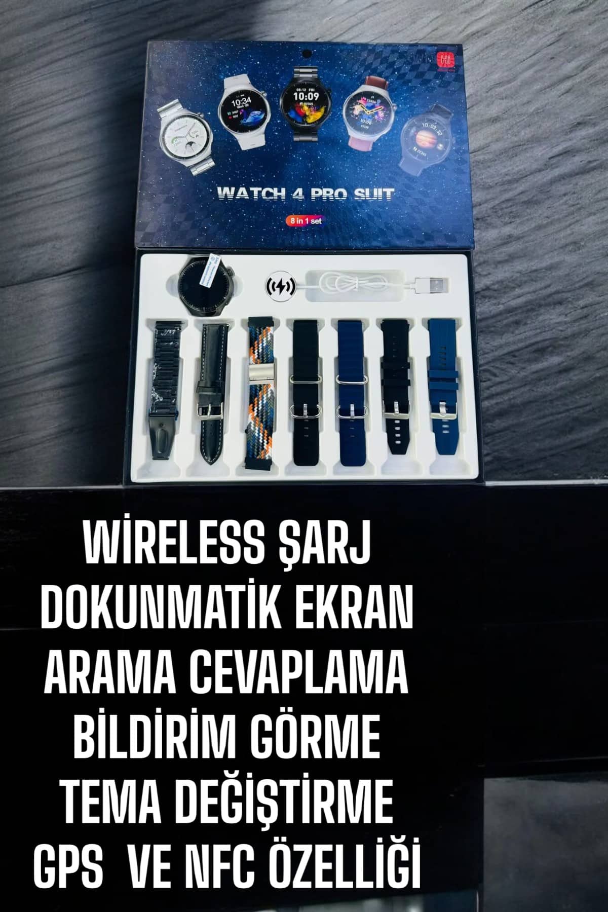 Yeni Model Akıllı Saat Bluetooth Bağlantılı NFC ve GPS Uyumlu - Bayi Depom Yeni Model Akıllı Saat Bluetooth Bağlantılı NFC ve GPS Uyumlu - Bayi Depom
