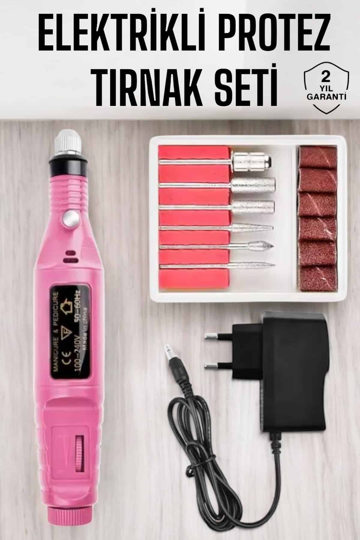 Nasır Temizleyici Manikür Pedikür Seti Elektrikli USB Girişli - Bayi Depom