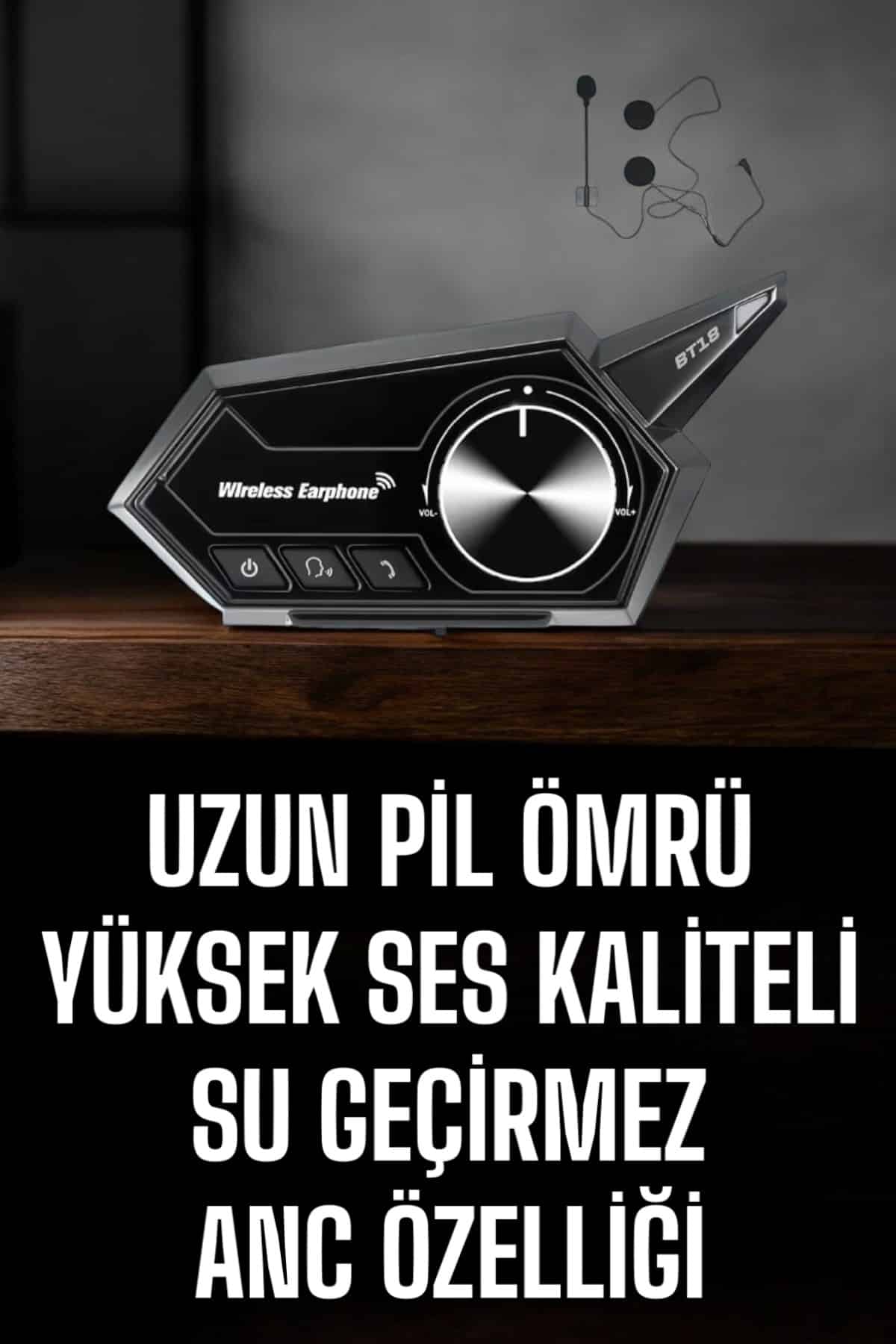Motorcu Kulaklığı Kask Kulaklığı ANC Özelliği Sesli Görüşme Özelliği - Bayi Depom Motorcu Kulaklığı Kask Kulaklığı ANC Özelliği Sesli Görüşme Özelliği - Bayi Depom