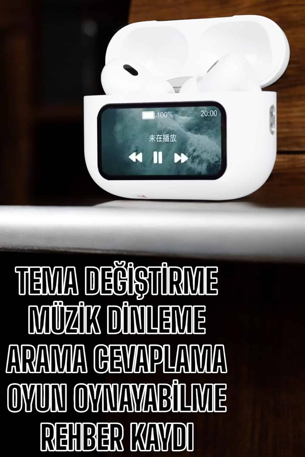Kablosuz Yeni Nesil Bluetooth Bağlantılı Dokunmatik Ekranlı Kulak İçi Pro - Bayi Depom