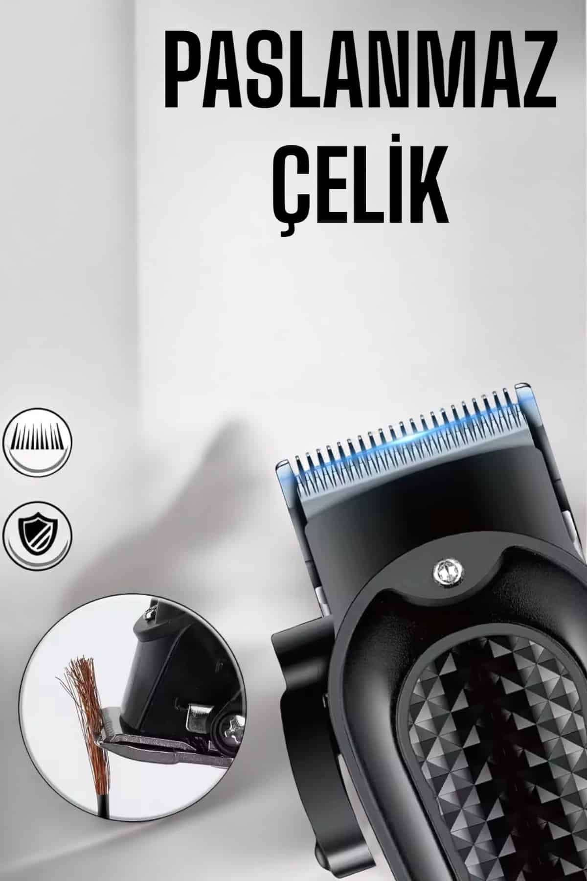 Suya Dayanıklı Tıraş Makinesi Keskin Bıçaklı Dijital Göstergeli Şarjlı - Bayi Depom Suya Dayanıklı Tıraş Makinesi Keskin Bıçaklı Dijital Göstergeli Şarjlı - Bayi Depom