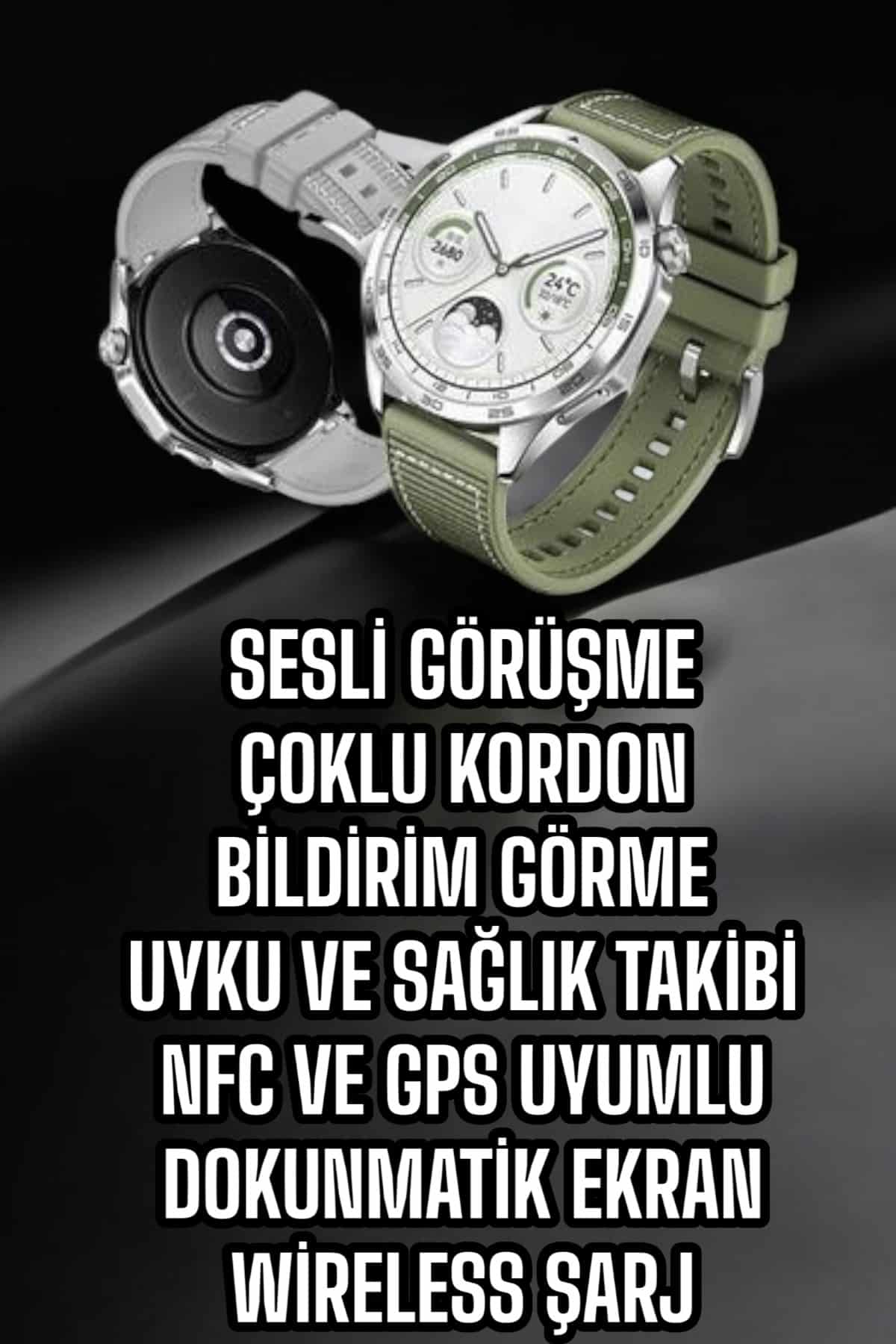 Akıllı Saat Sesli Görüşme Titreşimli Nabız Sensörlü Spor Modları - Bayi Depom Akıllı Saat Sesli Görüşme Titreşimli Nabız Sensörlü Spor Modları - Bayi Depom