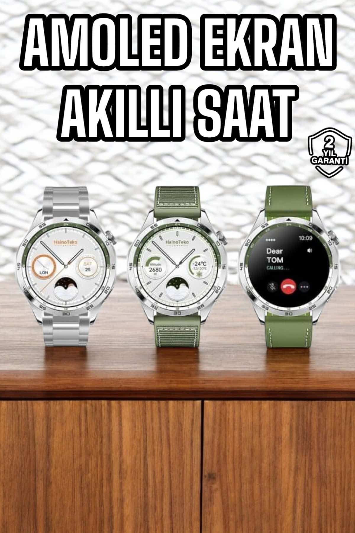 Akıllı Saat Sesli Görüşme Titreşimli Nabız Sensörlü Spor Modları - Bayi Depom Akıllı Saat Sesli Görüşme Titreşimli Nabız Sensörlü Spor Modları - Bayi Depom