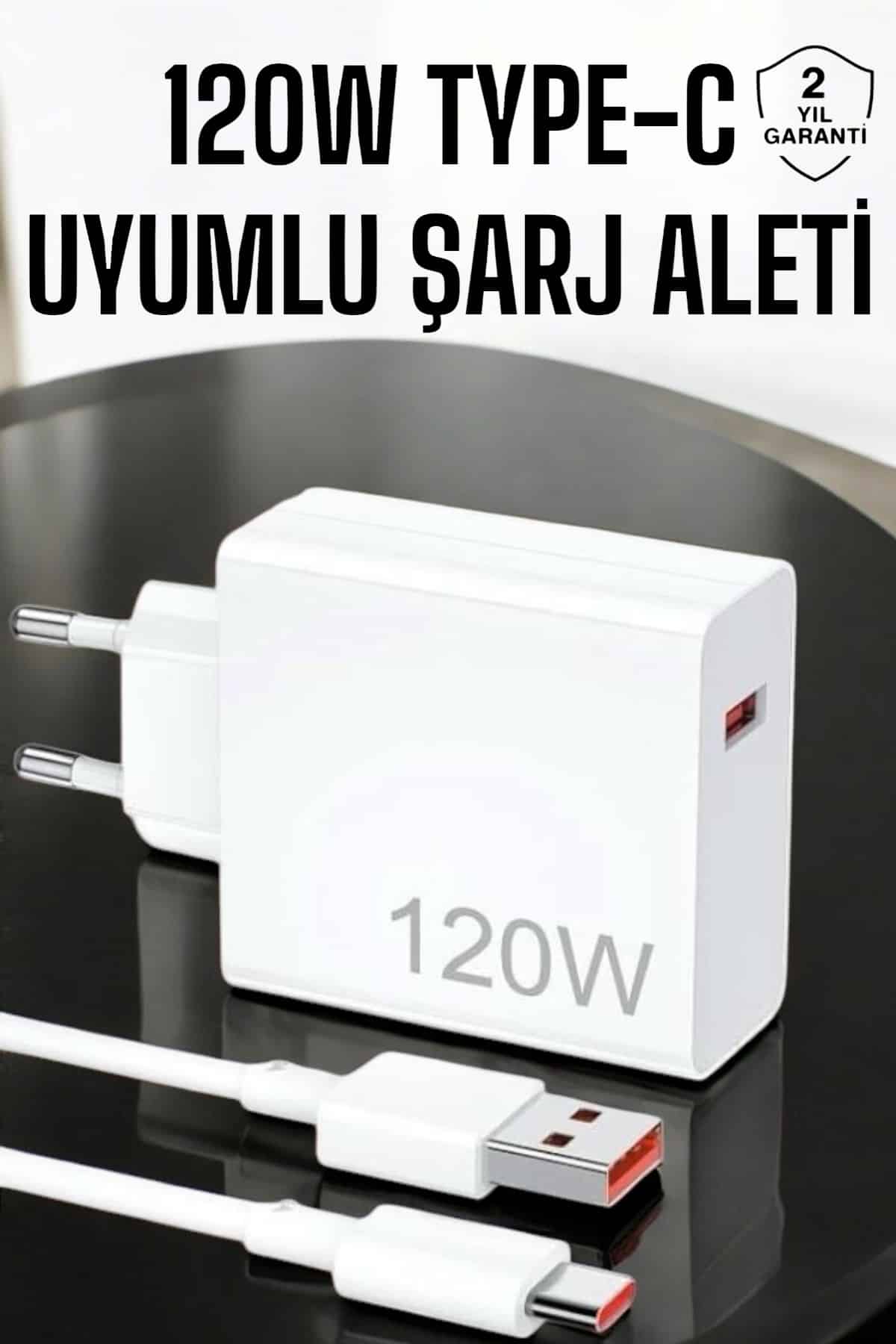 120W Şarj Aleti Type-C Uyumlu Turbo Şarj Aleti - Bayi Depom 120W Şarj Aleti Type-C Uyumlu Turbo Şarj Aleti - Bayi Depom