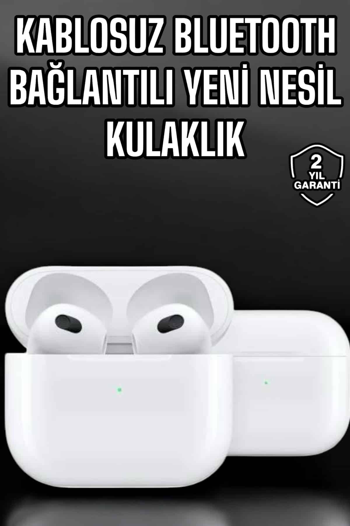 Bluetooth Kulaklık 3.Nesil Kablosuz Uzun Pil Ömrü Dokunmatik Kontrol - Bayi Depom