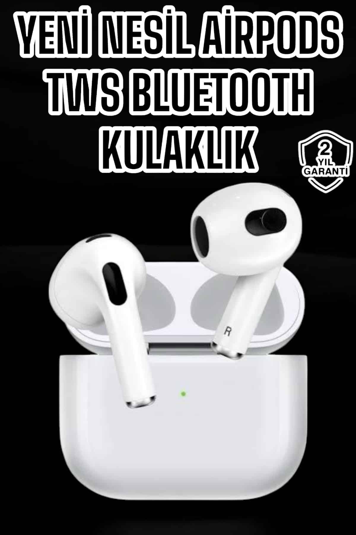 3.Nesil TWS Bluetooth Kulaklık Mikrofonlu ANC Özelliği Dokunmatik Kontrol - Bayi Depom