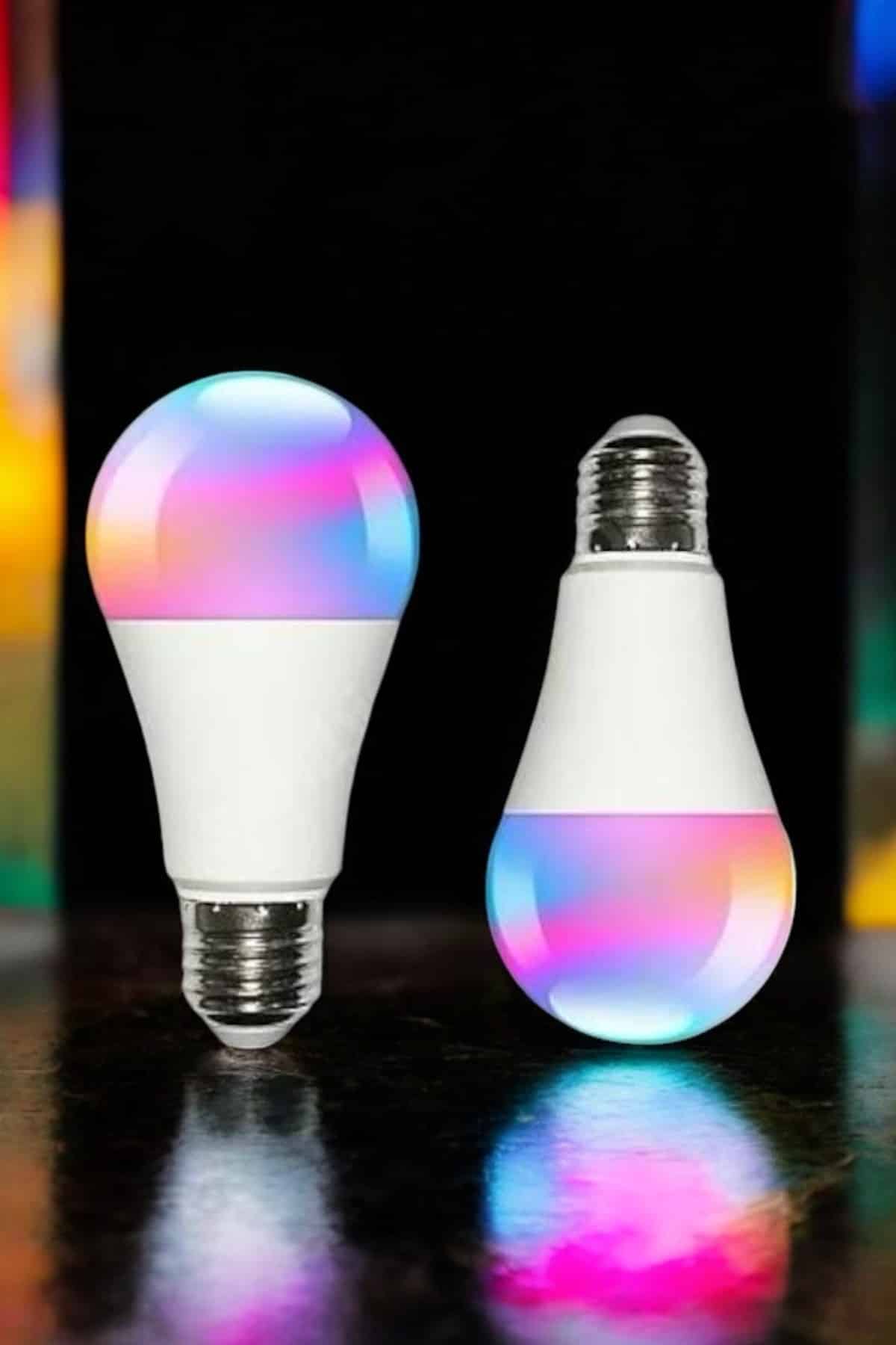 Renk Değiştirebilen RGB Işıklı Led Ampul A+Enerji 10 Watt Led Işık - Bayi Depom