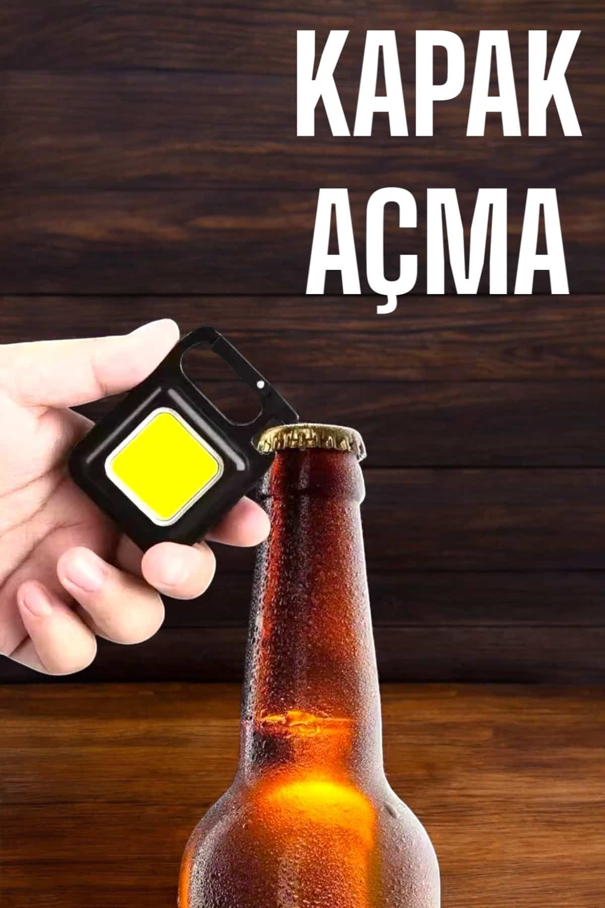 Anahtarlık Çok Amaçlı Mıknatıslı Taşınabilir Işık Led Şarjlı - Bayi Depom