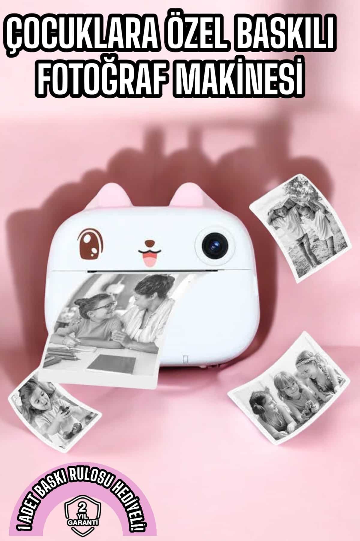 Çocuk Fotoğraf Makinesi Dijital HD Video Rulo Kağıt Baskılı Yazıcı - Bayi Depom Çocuk Fotoğraf Makinesi Dijital HD Video Rulo Kağıt Baskılı Yazıcı - Bayi Depom