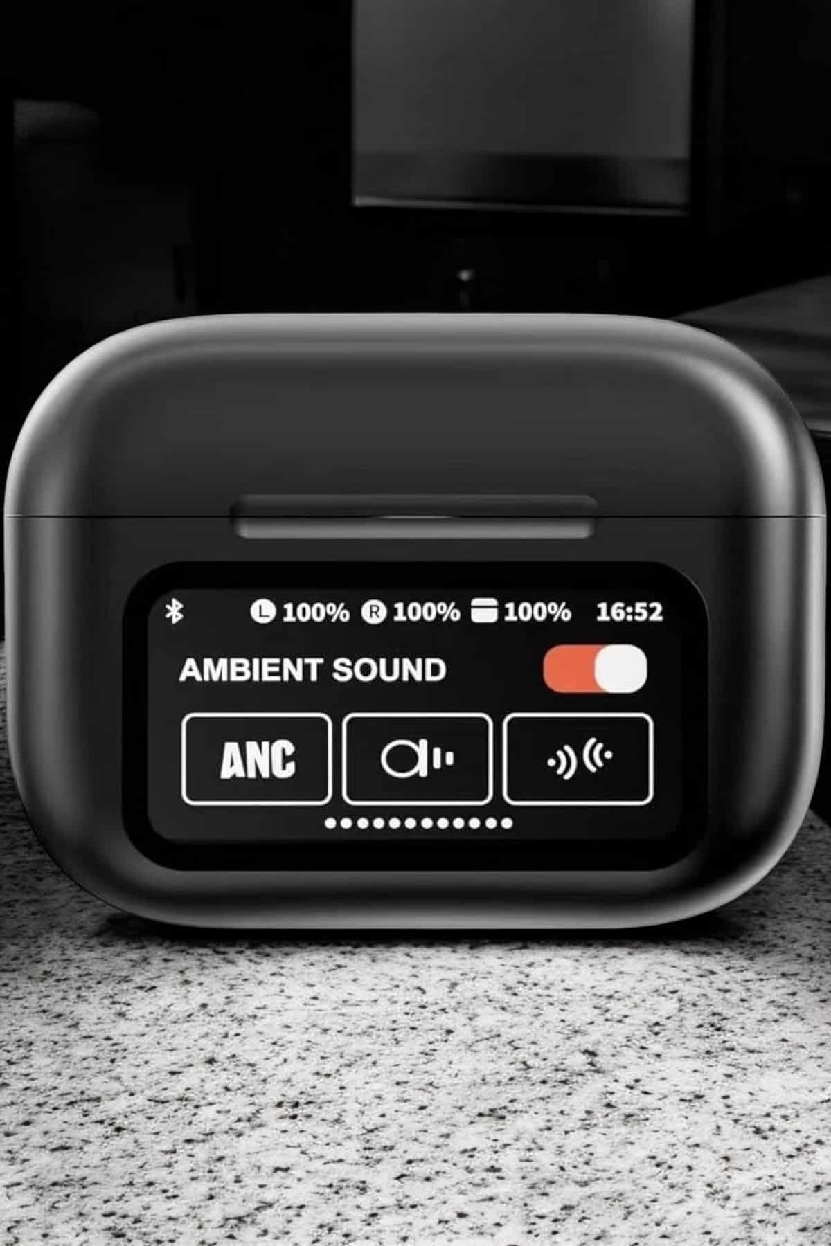 Bluetooth Kulaklık Kablosuz Ekranlı ANC/ENC Destekli Dokunmatik - Bayi Depom