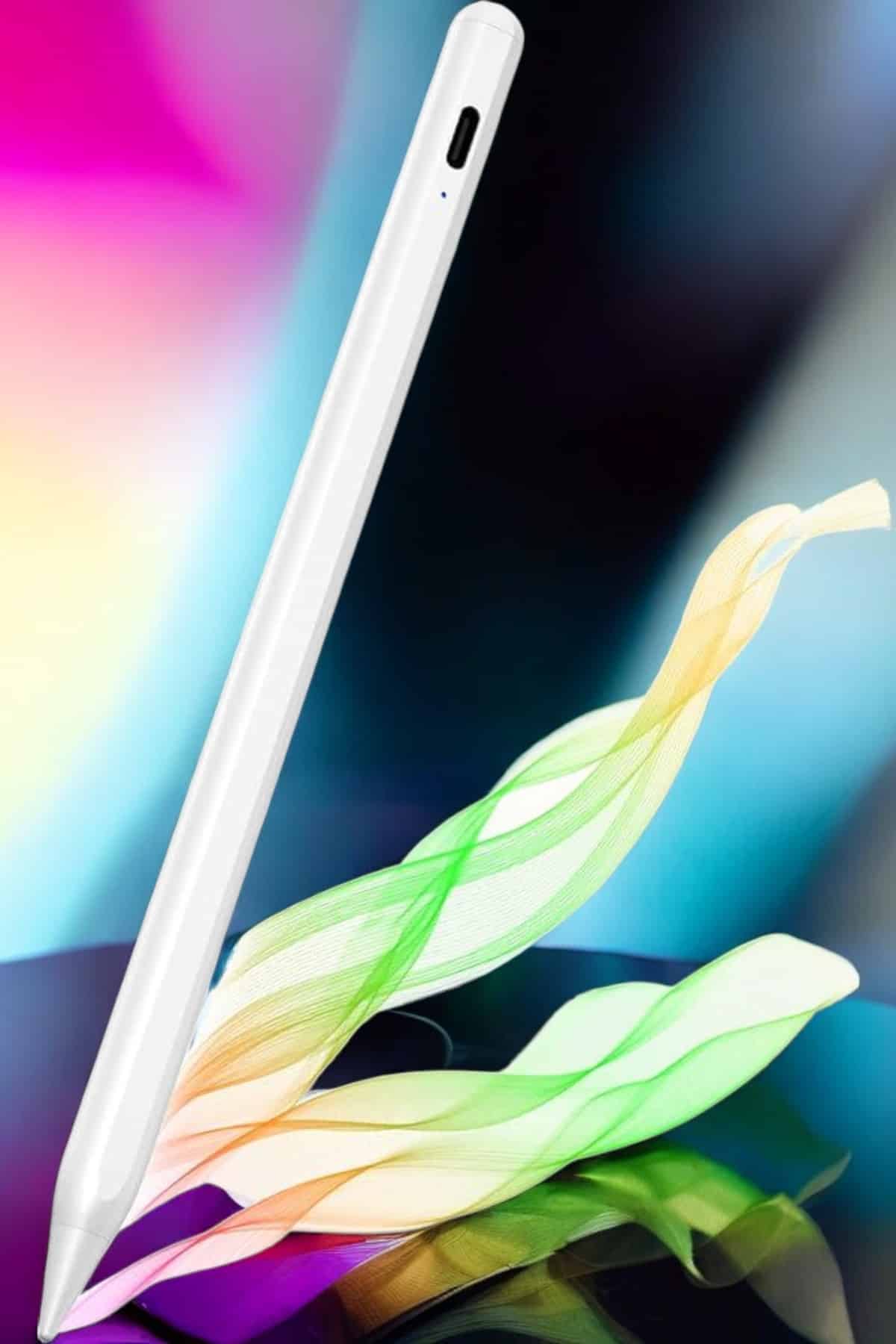 Tablet Kalemi Stylus Pen Dokunmatik Kalem Android Ve İOS Uyumlu Şarjlı - Bayi Depom