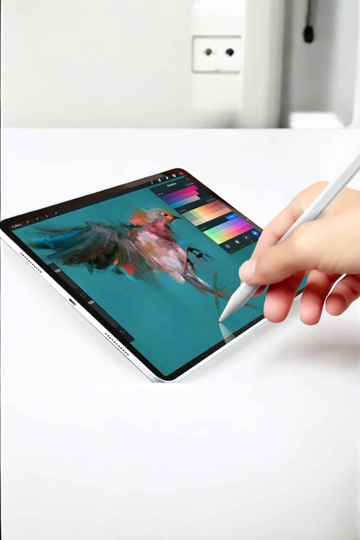 Tablet Kalemi Stylus Pen Dokunmatik Kalem Android Ve İOS Uyumlu Şarjlı - Bayi Depom