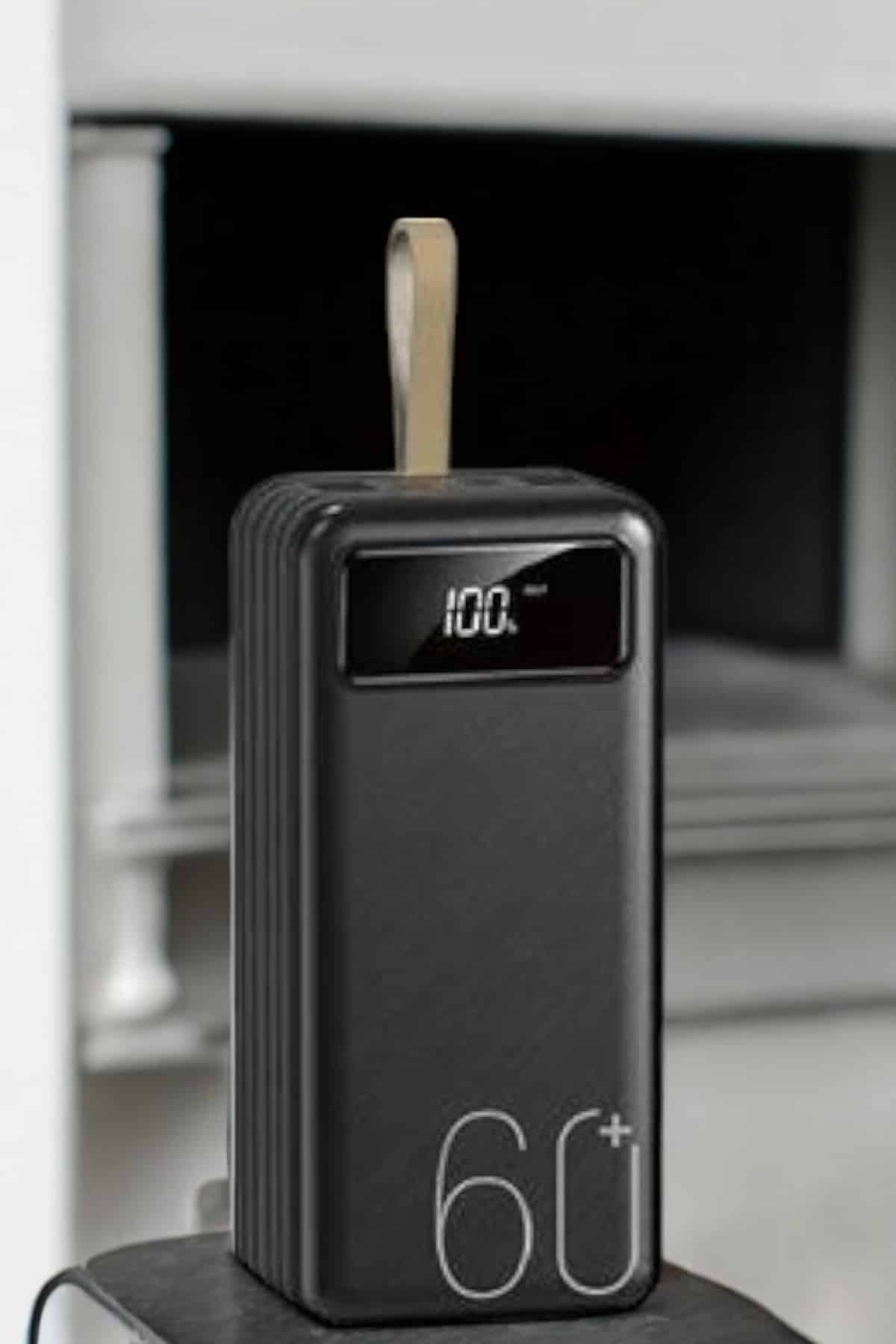Powerbank 60.000 MAH 4 Portlu Uzun Şarj Süreli Dijital Göstergeli - Bayi Depom Powerbank 60.000 MAH 4 Portlu Uzun Şarj Süreli Dijital Göstergeli - Bayi Depom