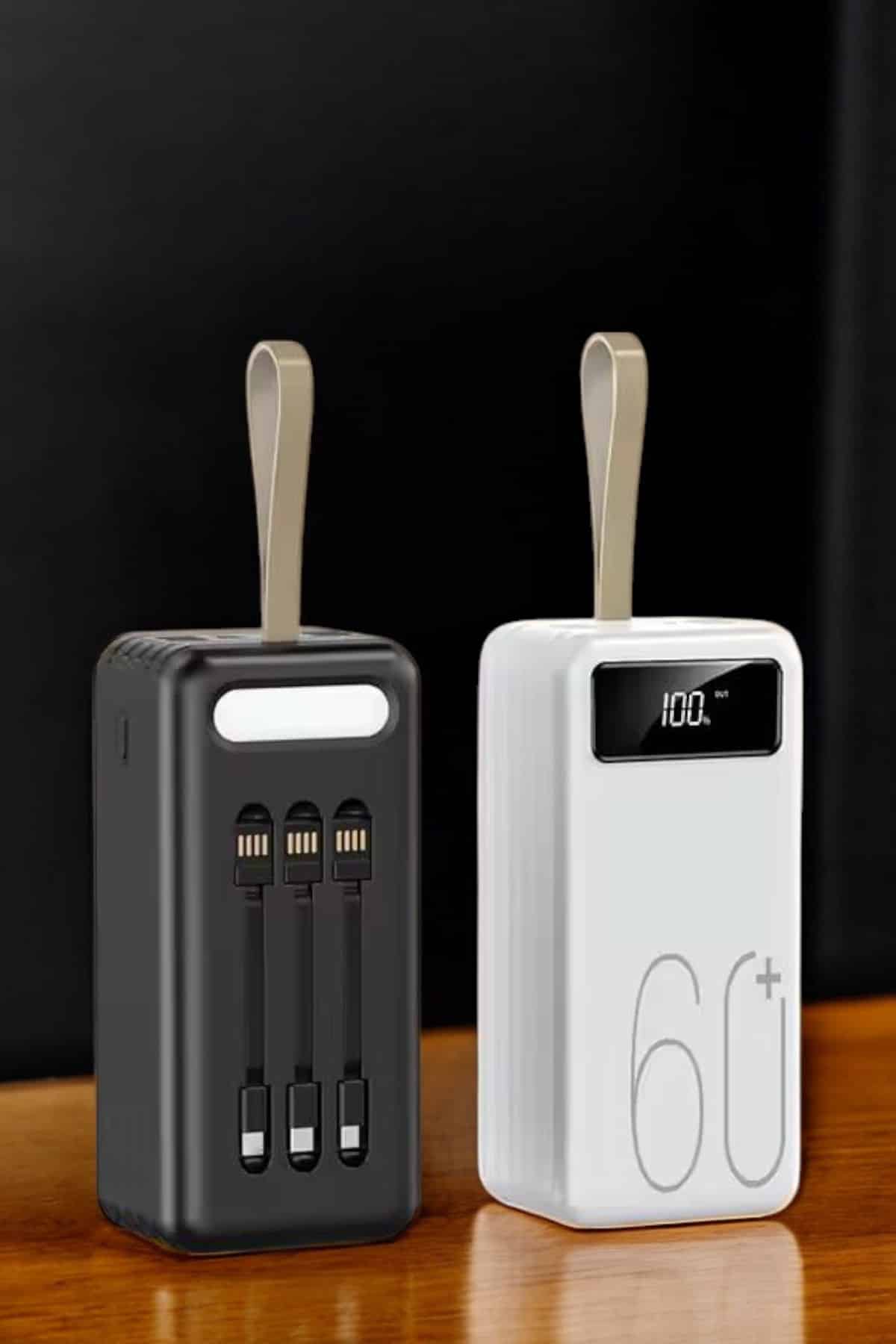 Powerbank 60.000 MAH Dijital Göstergeli 4 Portlu Taşınabilir - Bayi Depom Powerbank 60.000 MAH Dijital Göstergeli 4 Portlu Taşınabilir - Bayi Depom