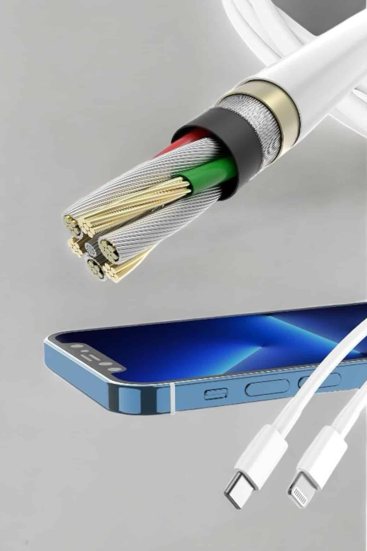 Iphone Tüm Modellerle Uyumlu Hızlı Şarj Kablosu İOS 30W - Bayi Depom