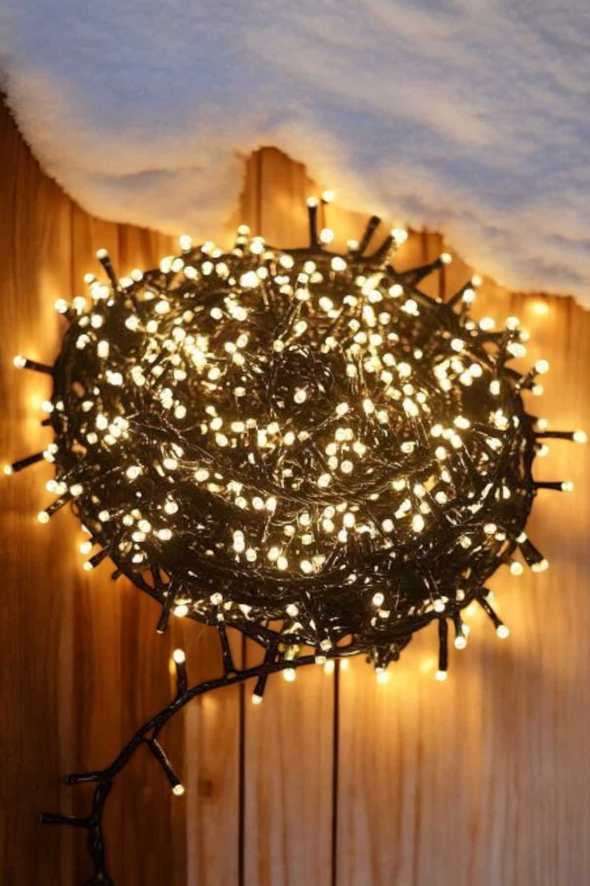10 Metre Led Işık Saçaklı Dekoratif Şerit Led - Bayi Depom