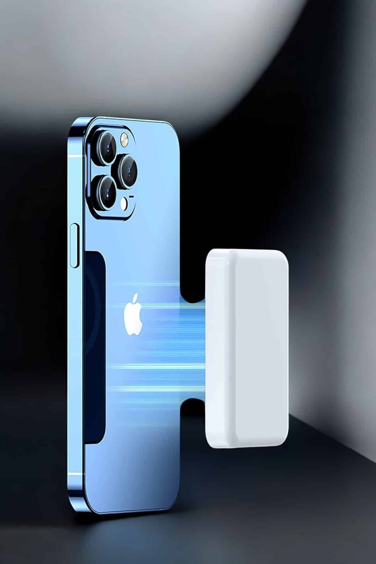 5000 Mah İOS Uyumlu Magsafe Kablosuz Şarj Hızlı Şarj Desteği - Bayi Depom 5000 Mah İOS Uyumlu Magsafe Kablosuz Şarj Hızlı Şarj Desteği - Bayi Depom