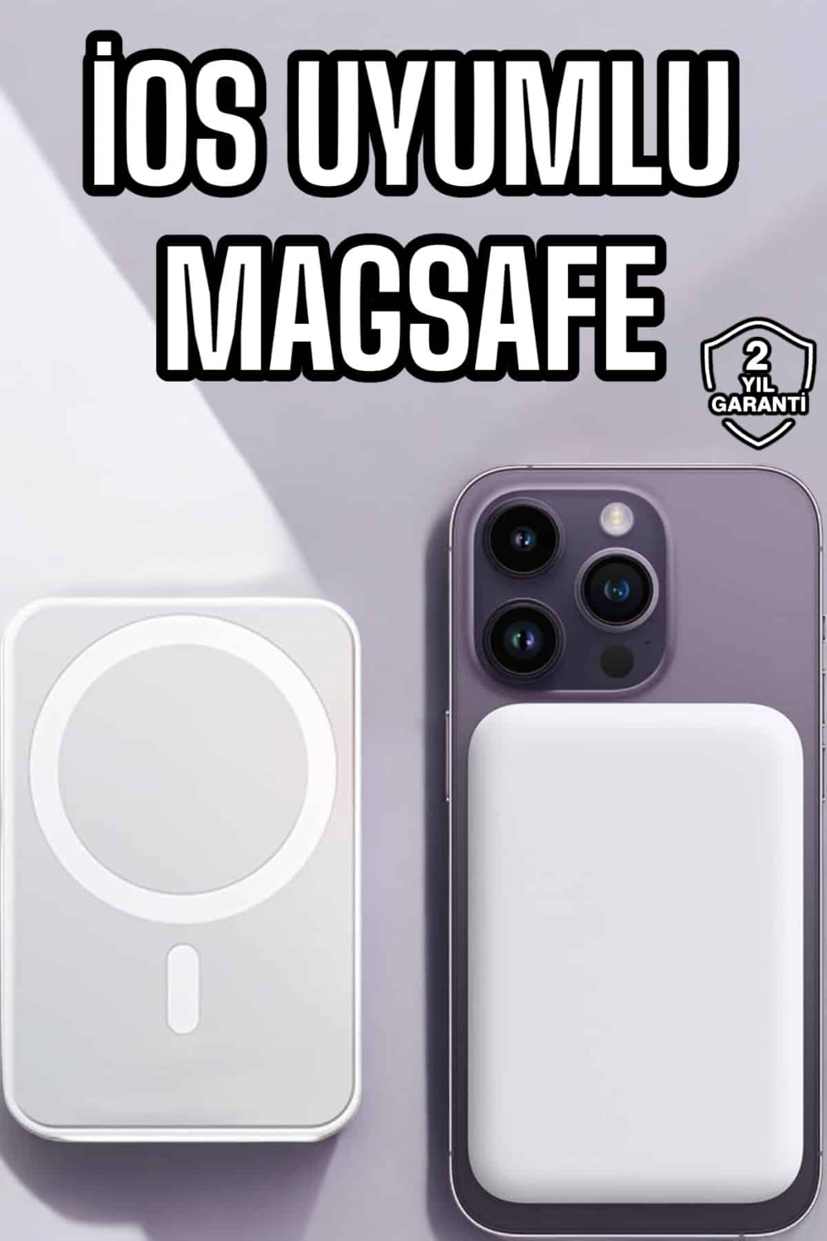 5000 Mah İOS Uyumlu Magsafe Kablosuz Şarj Hızlı Şarj Desteği - Bayi Depom 5000 Mah İOS Uyumlu Magsafe Kablosuz Şarj Hızlı Şarj Desteği - Bayi Depom