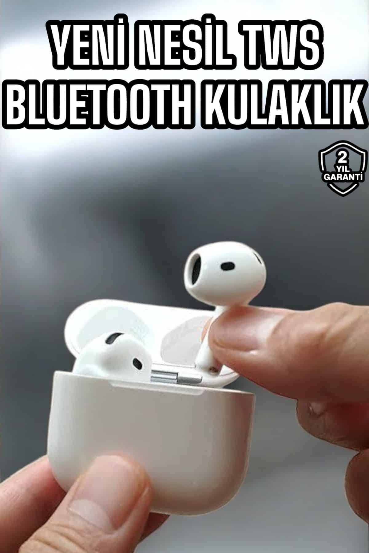 Kaliteli Ucuz İOS ve Android Uyumlu TWS Bluetooth Kulaklık ANC Özelliği - Bayi Depom