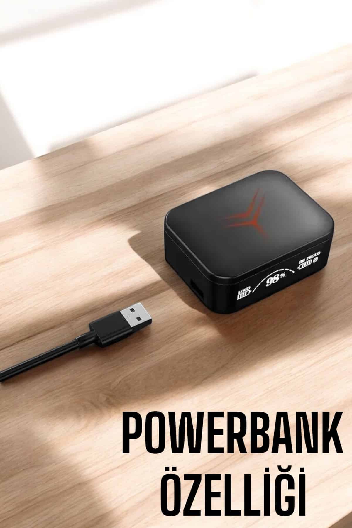 Bluetooth Kulaklık Powerbank Özelliği Yüksek Ses Kaliteli TWS Kulaklık - Bayi Depom Bluetooth Kulaklık Powerbank Özelliği Yüksek Ses Kaliteli TWS Kulaklık - Bayi Depom