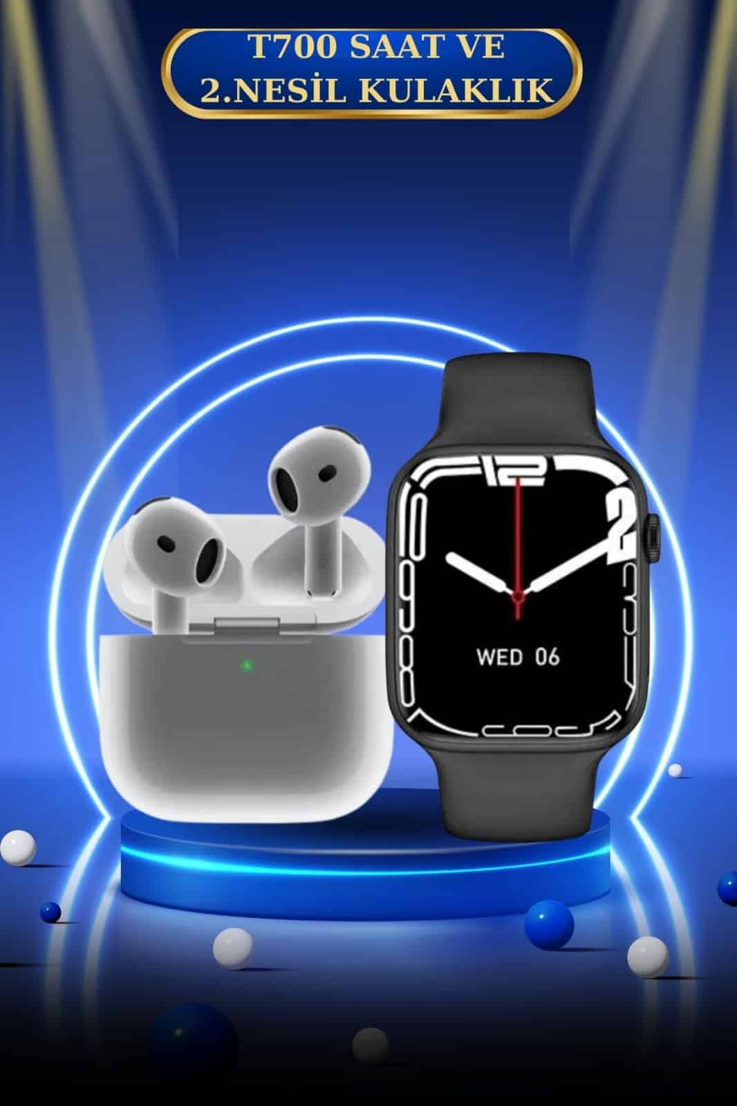 3.Nesil TWS Bluetooth Kulaklık ve Dokunmatik Ekran Akıllı Saat Sesli Görüşme - Bayi Depom 3.Nesil TWS Bluetooth Kulaklık ve Dokunmatik Ekran Akıllı Saat Sesli Görüşme - Bayi Depom