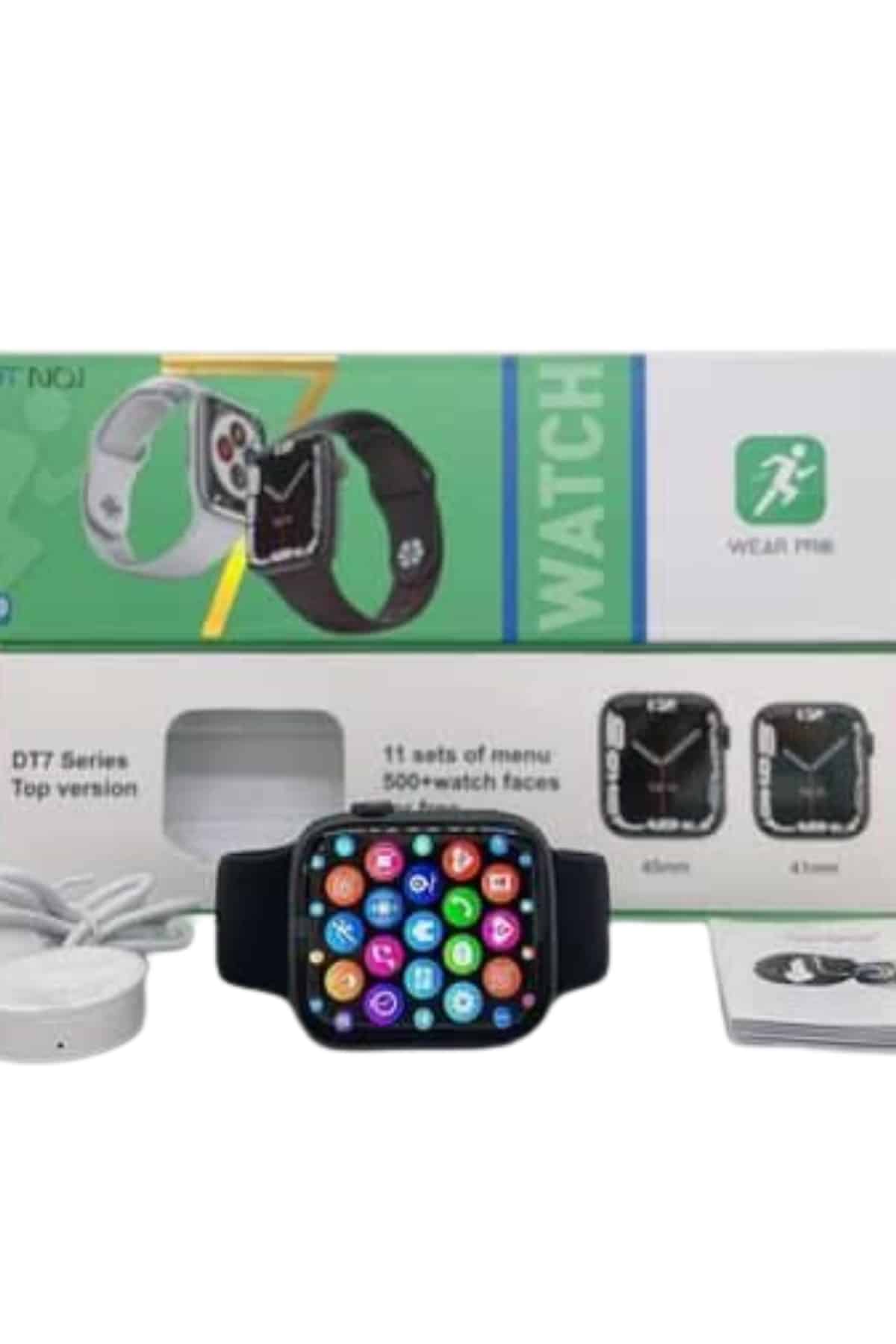 Akıllı Saat Wireless Şarj Yüksek Çözünürlüklü Müzik Dinleme Sesli Cevaplama - Bayi Depom