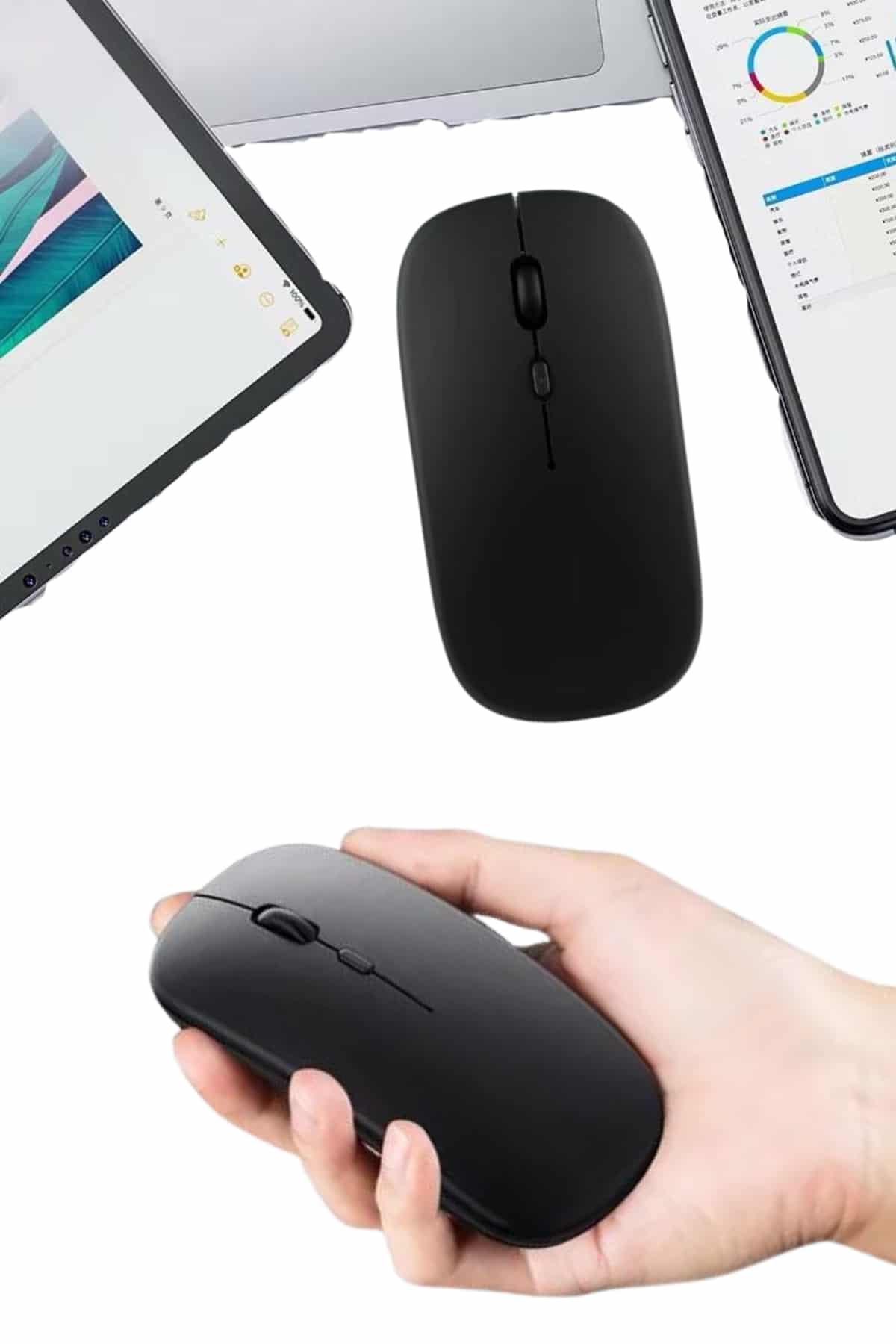 Profesyonel Mouse Wireless Oyuncu Faresi Bluetooth Bağlantılı - Bayi Depom Profesyonel Mouse Wireless Oyuncu Faresi Bluetooth Bağlantılı - Bayi Depom