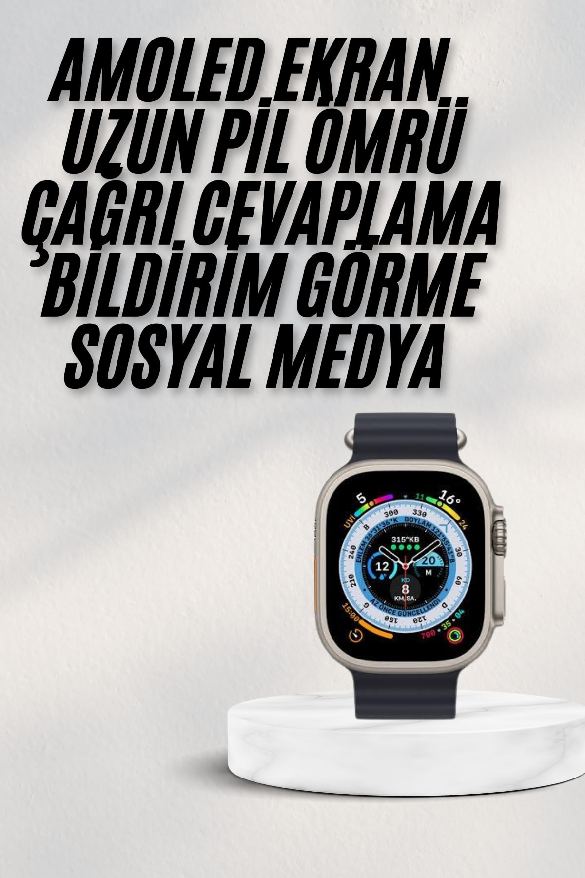 2025 Yeni Model Akıllı Saat Android ve İOS Uyumlu Çağrı Cevaplama - Bayi Depom 2025 Yeni Model Akıllı Saat Android ve İOS Uyumlu Çağrı Cevaplama - Bayi Depom