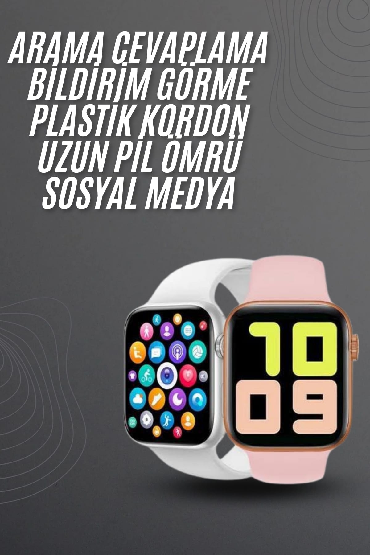 Yeni Model Akıllı Saat Dokunmatik Ekran Unisex Amoled Ekran 44 mm - Bayi Depom Yeni Model Akıllı Saat Dokunmatik Ekran Unisex Amoled Ekran 44 mm - Bayi Depom