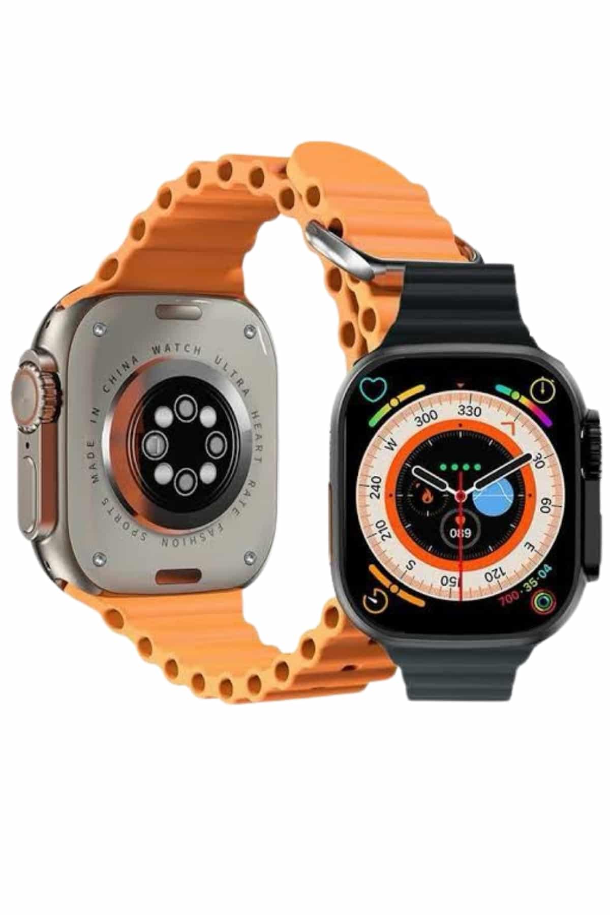 Ultra Akıllı Saat 49 Mm Çift Kordonlu Arama Cevaplama Bluetooth Bağlantılı - Bayi Depom