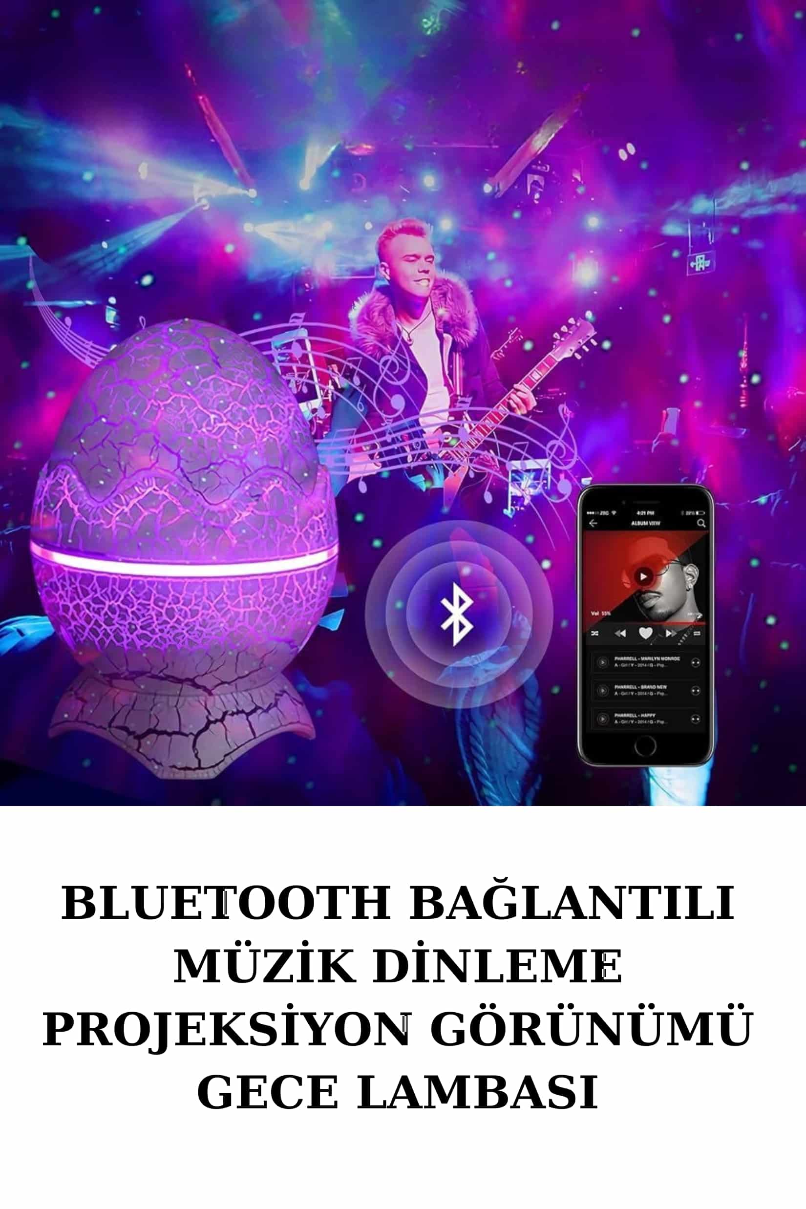 Dinozor Speaker Renk Değiştirme Projeksiyon Modu Bluetooth Hoparlör Gece Lambası - Bayi Depom Dinozor Speaker Renk Değiştirme Projeksiyon Modu Bluetooth Hoparlör Gece Lambası - Bayi Depom