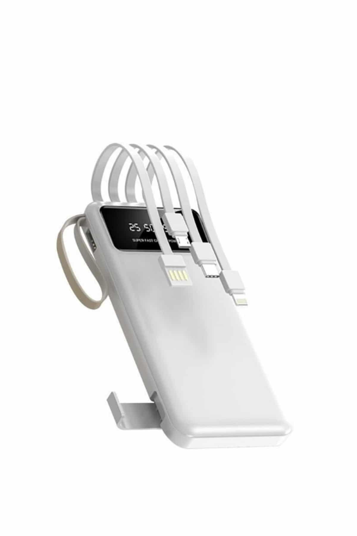 Powerbank Şarj Cihazı 4 Çıkışlı 20.000 MAH Powerbank Taşınabilir Çoklu Giriş - Bayi Depom