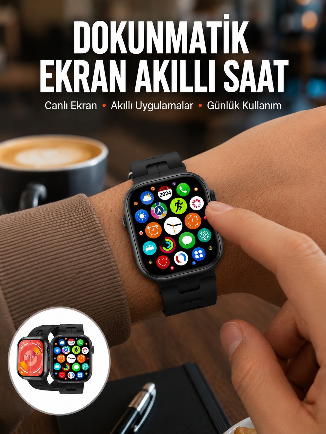 Akıllı Saat Android ve İOS Uyumlu Plastik Kordon Yeni Seri - Bayi Depom Akıllı Saat Android ve İOS Uyumlu Plastik Kordon Yeni Seri - Bayi Depom
