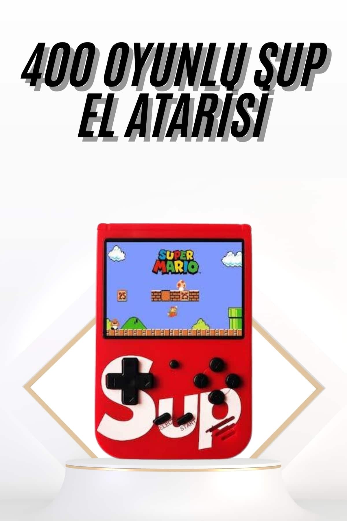 Çocuklara Özel Taşınabilir Sup El Atarisi 400 Oyunlu Nostaljik Oyun Konsolu - Bayi Depom Çocuklara Özel Taşınabilir Sup El Atarisi 400 Oyunlu Nostaljik Oyun Konsolu - Bayi Depom