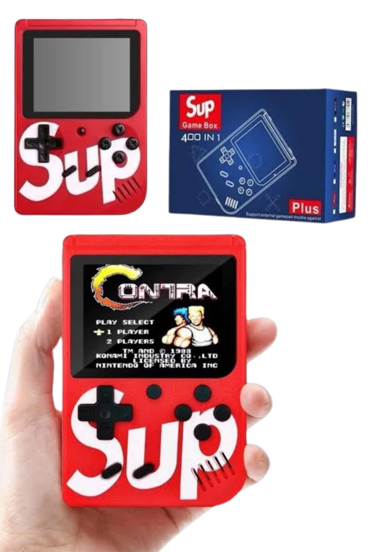 Çocuklara Özel Taşınabilir Sup El Atarisi 400 Oyunlu Nostaljik Oyun Konsolu - Bayi Depom Çocuklara Özel Taşınabilir Sup El Atarisi 400 Oyunlu Nostaljik Oyun Konsolu - Bayi Depom