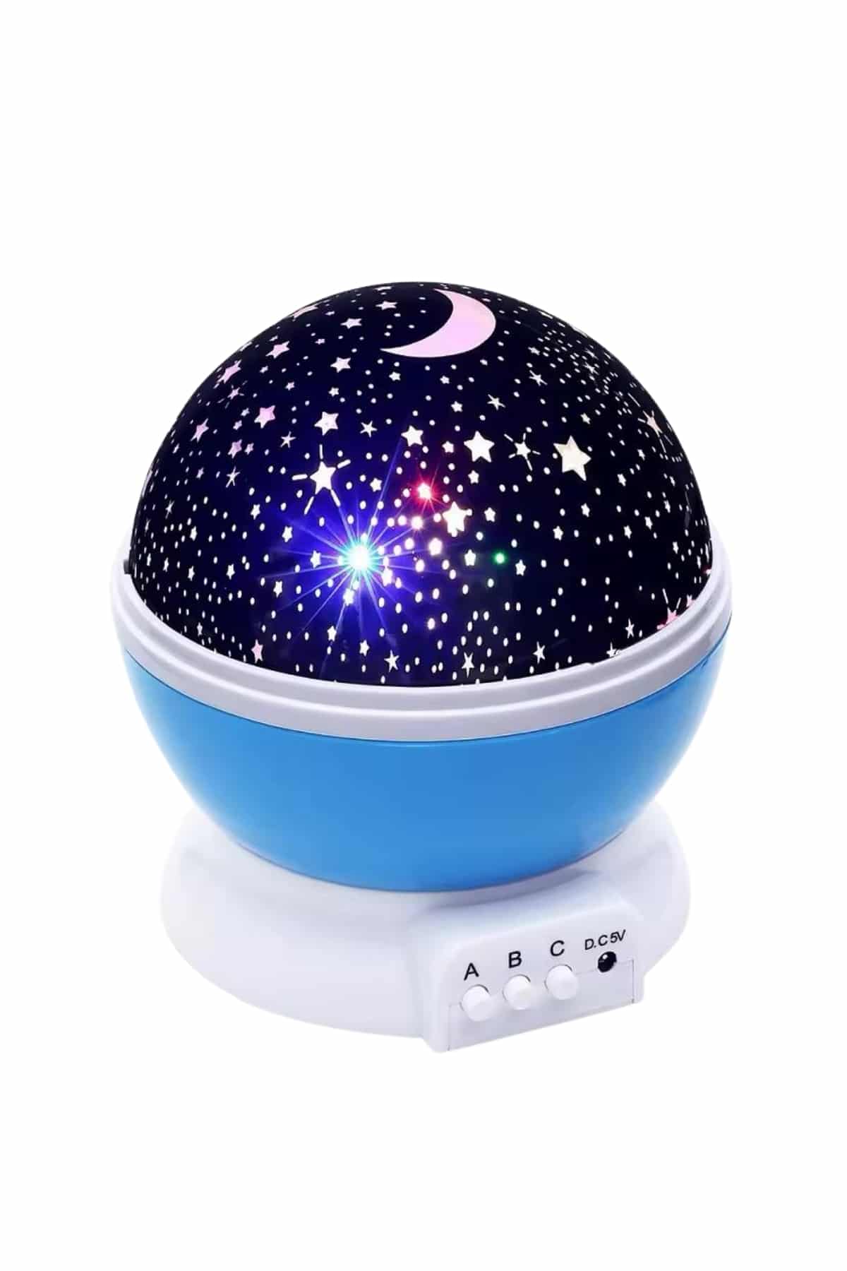 Renkli Yıldızlı Gökyüzü Projeksiyon Gece Lambası Pilli ve USB Kablolu - Bayi Depom Renkli Yıldızlı Gökyüzü Projeksiyon Gece Lambası Pilli ve USB Kablolu - Bayi Depom