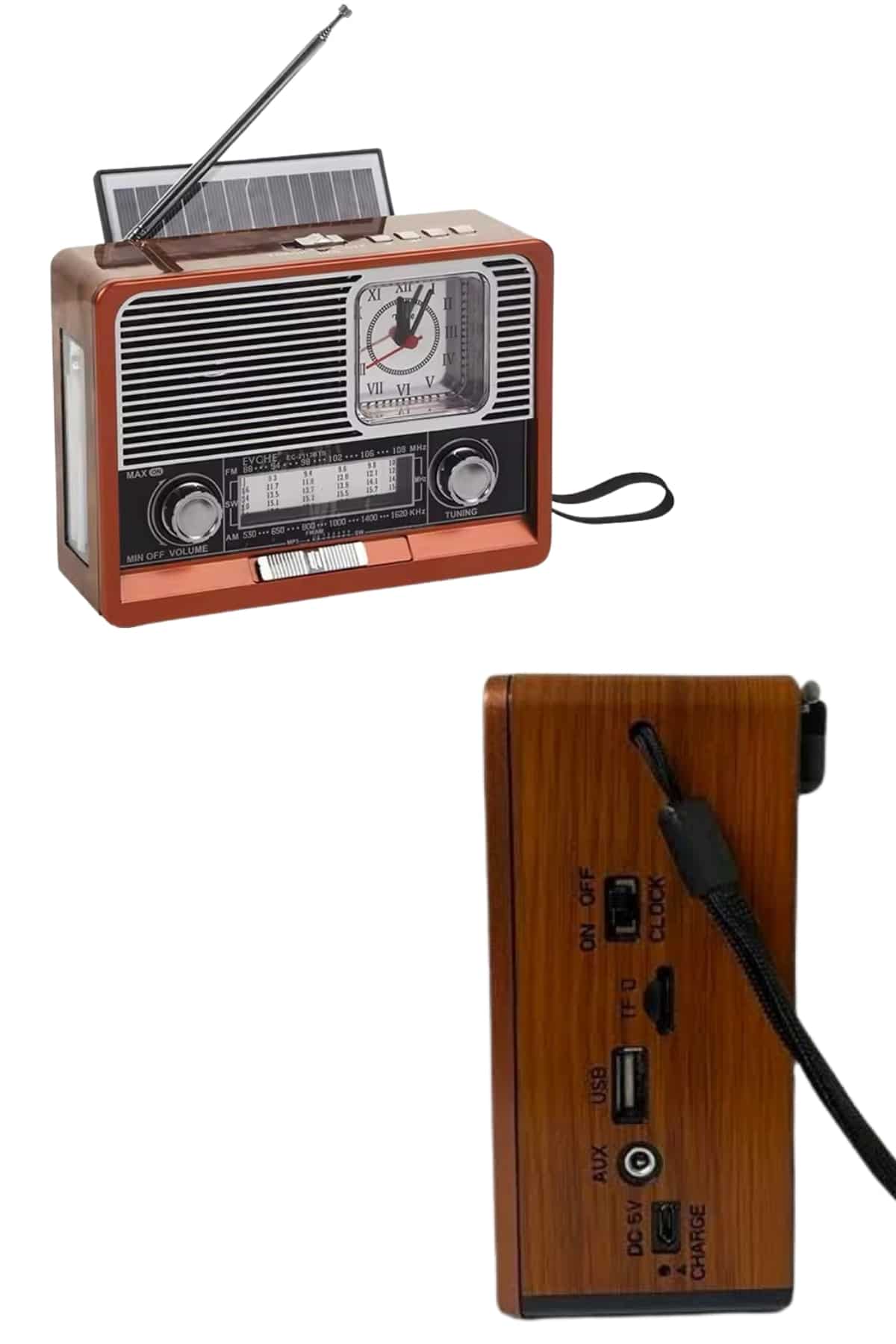 Vintage Nostaljik Radyo AUX USB SD Kart Girişli Şarjlı Bluetooth Bağlantılı - Bayi Depom Vintage Nostaljik Radyo AUX USB SD Kart Girişli Şarjlı Bluetooth Bağlantılı - Bayi Depom