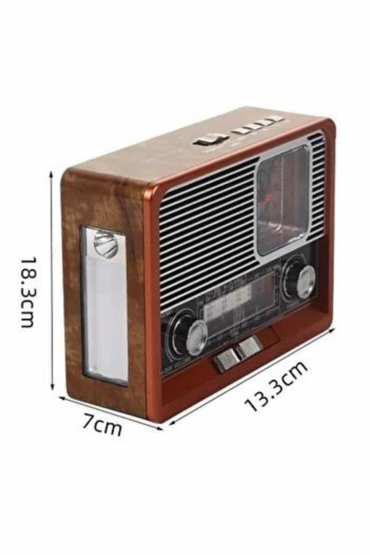 Vintage Nostaljik Radyo AUX USB SD Kart Girişli Şarjlı Bluetooth Bağlantılı - Bayi Depom Vintage Nostaljik Radyo AUX USB SD Kart Girişli Şarjlı Bluetooth Bağlantılı - Bayi Depom