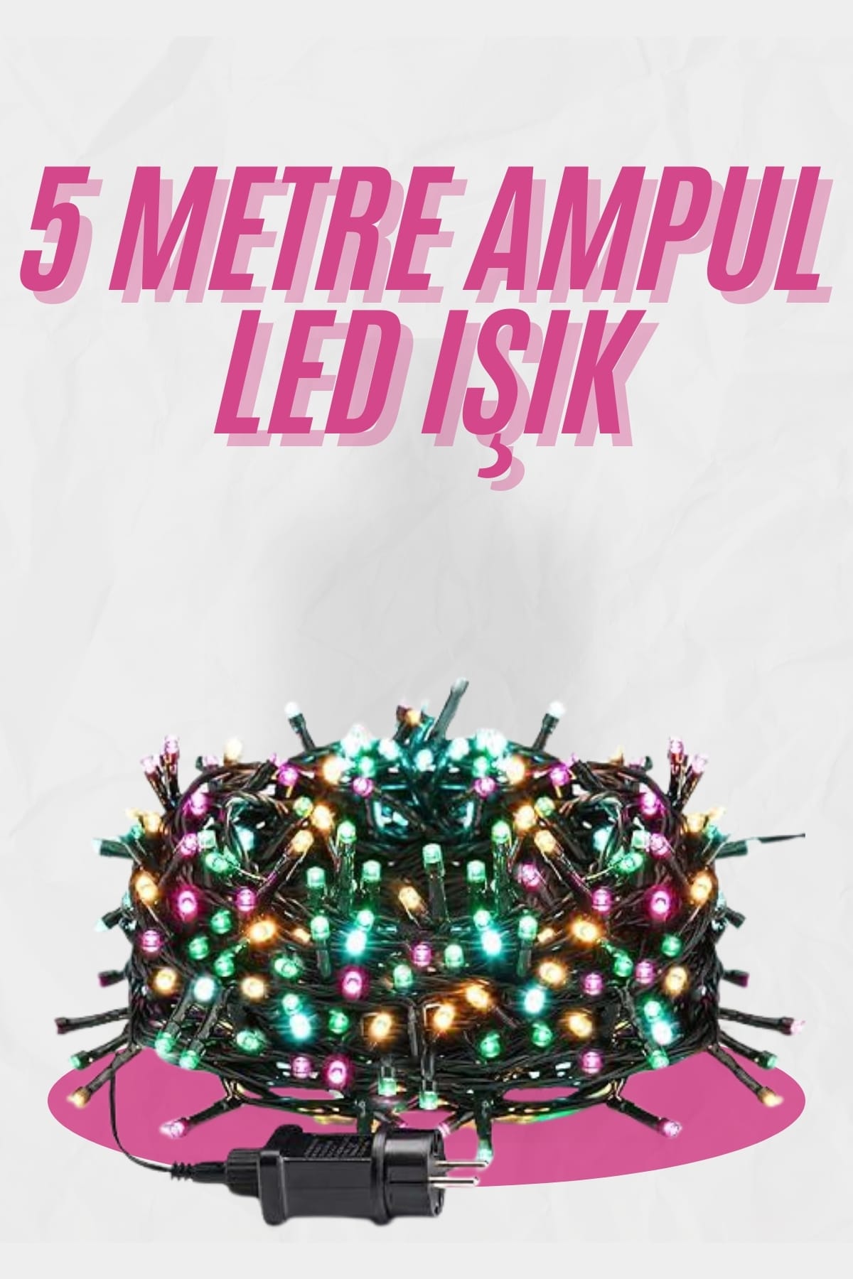 5 Metre Ampul LED Işık Renkli RGB Çok Renkli Led Aydınlatma - Bayi Depom 5 Metre Ampul LED Işık Renkli RGB Çok Renkli Led Aydınlatma - Bayi Depom